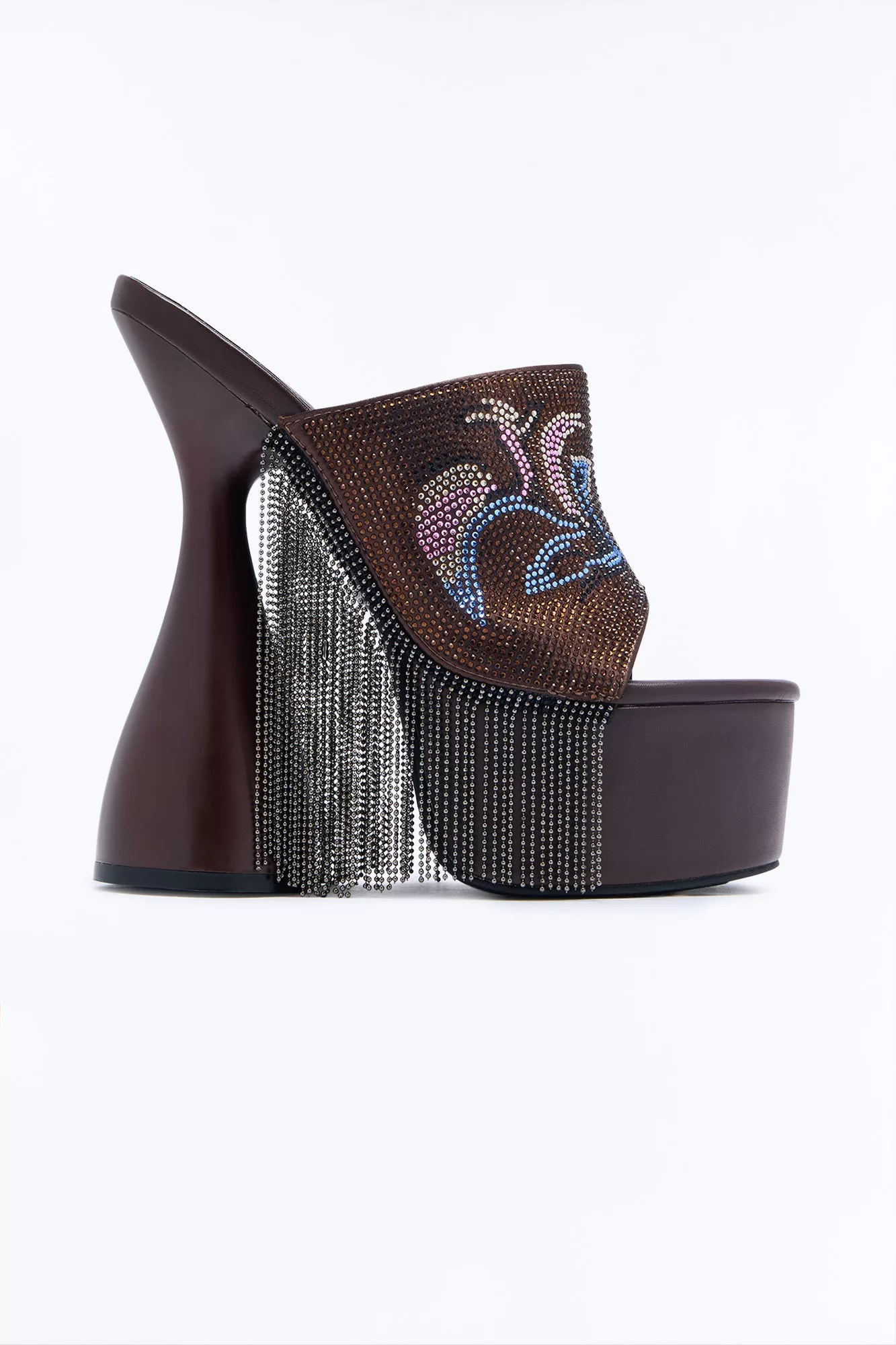 Lumify Ultra Platform Wood Heels - Chocolate