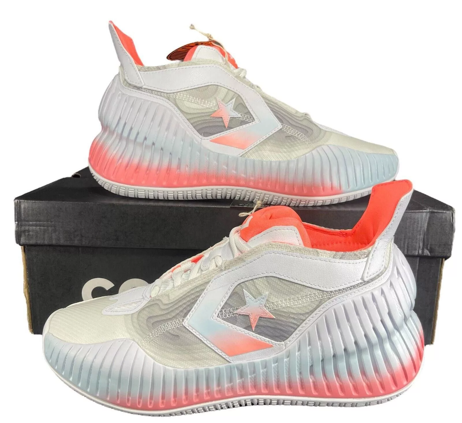 Converse Low Top Sneakers Converse All Star BB Prototype CX Mid A03901 LAVA GLOW 10 White