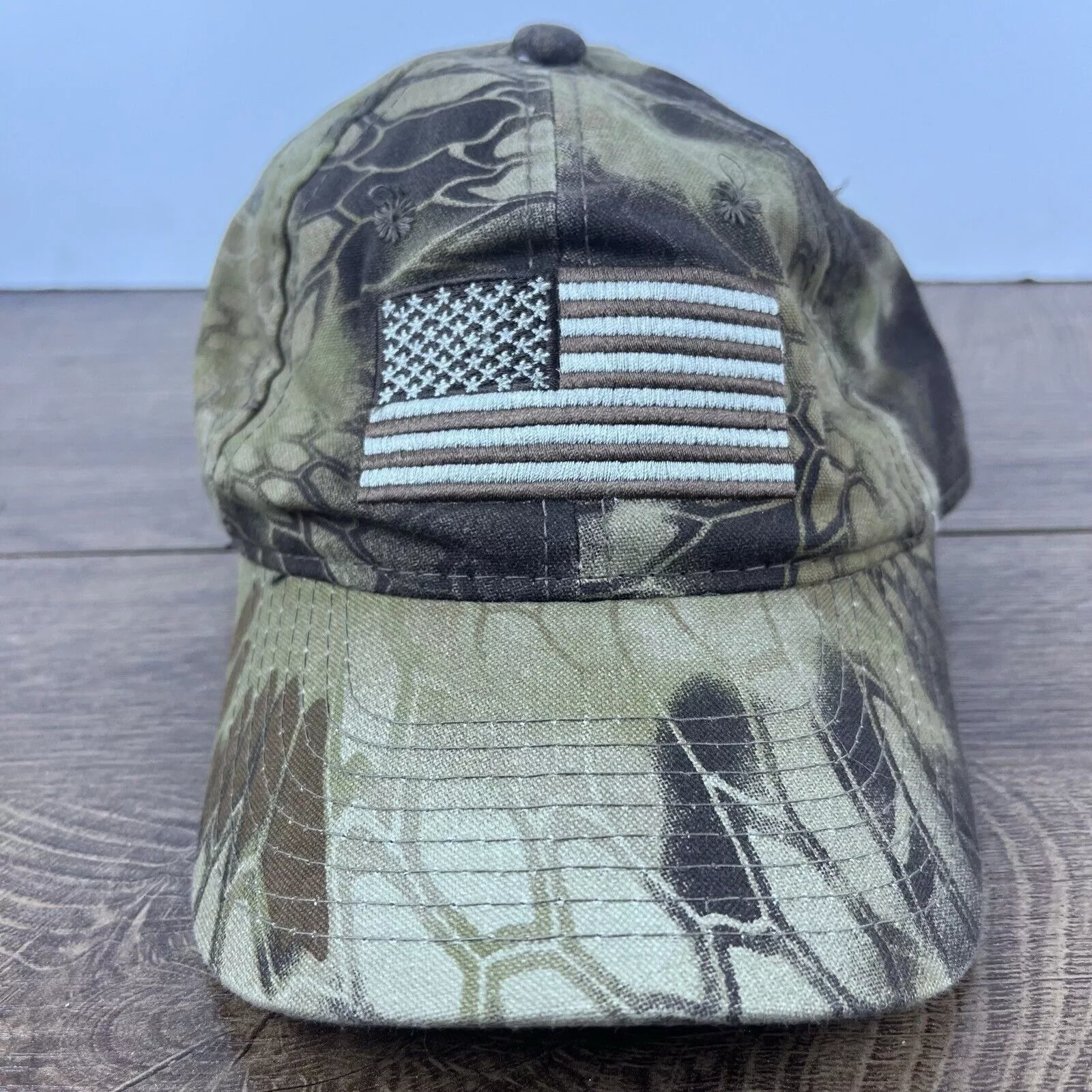 Other Hats Other USA Flag Hat Camo USA Adjustable Hat Camo Adjustable Hat Gre Green