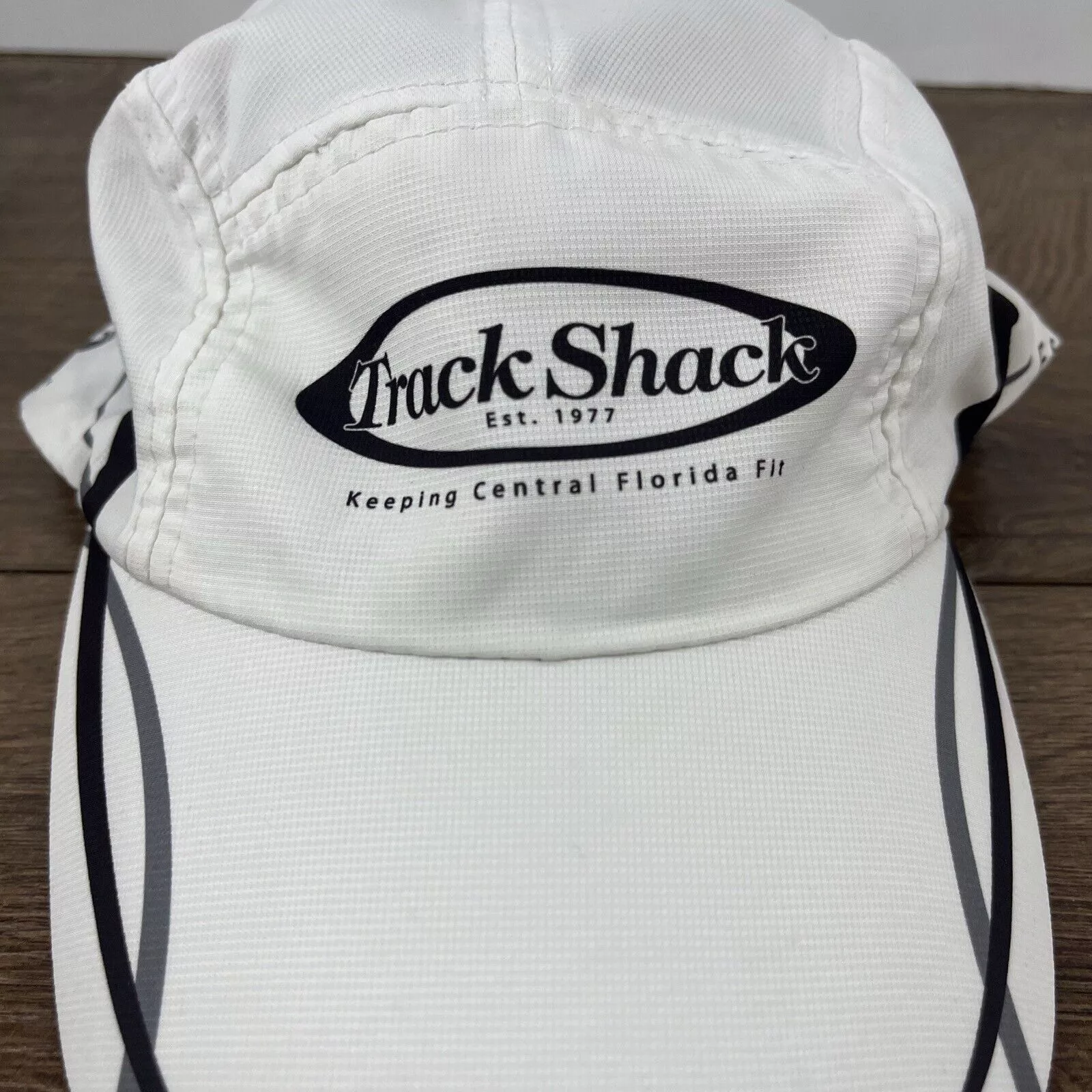 Other Hats Other Track Shack Hat Central Florida White Cap Hat Adjustable Hat