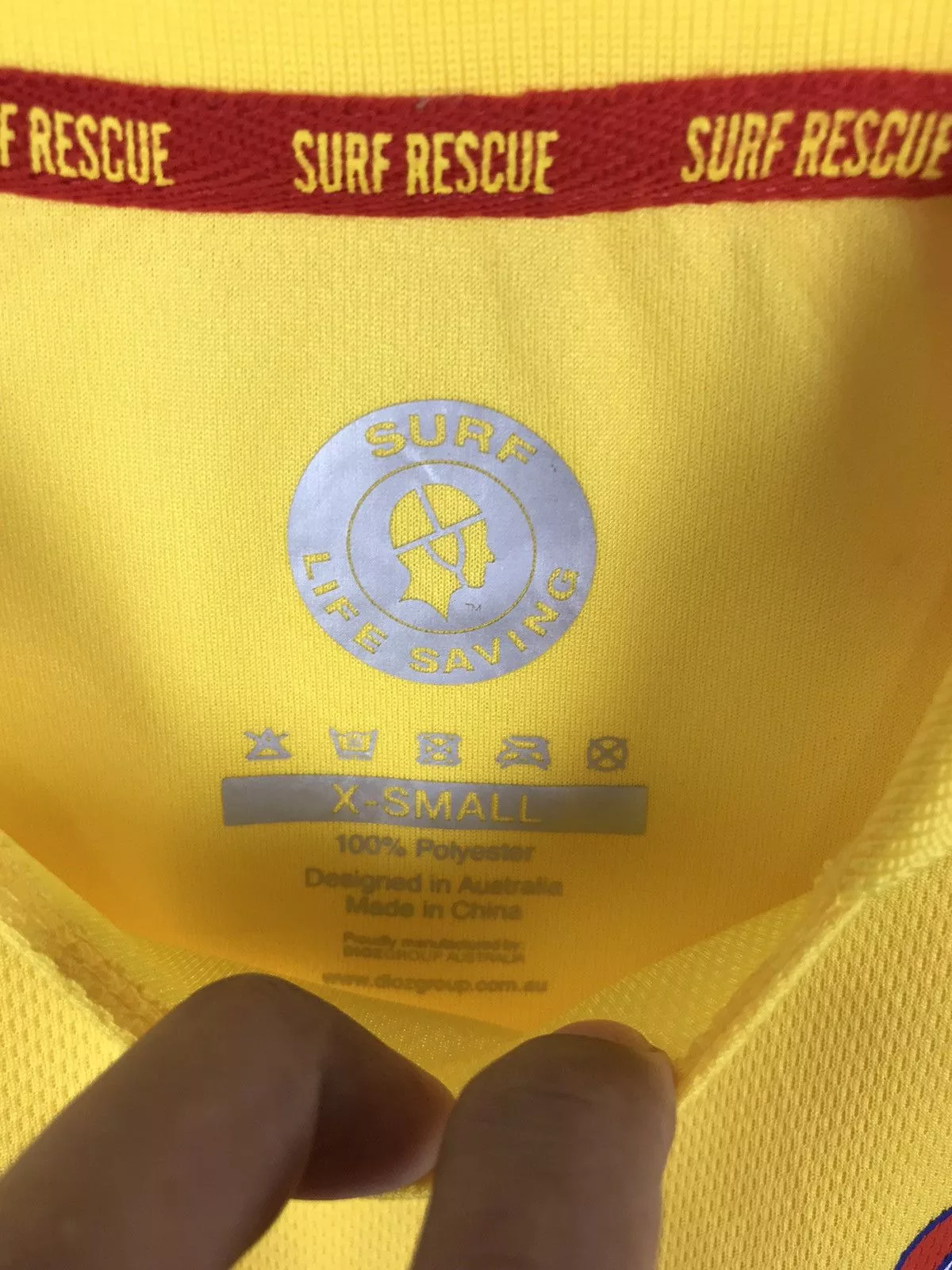 DHL Jerseys Dhl Surf Rescue Long Sleeve Jersey Yellow Colour