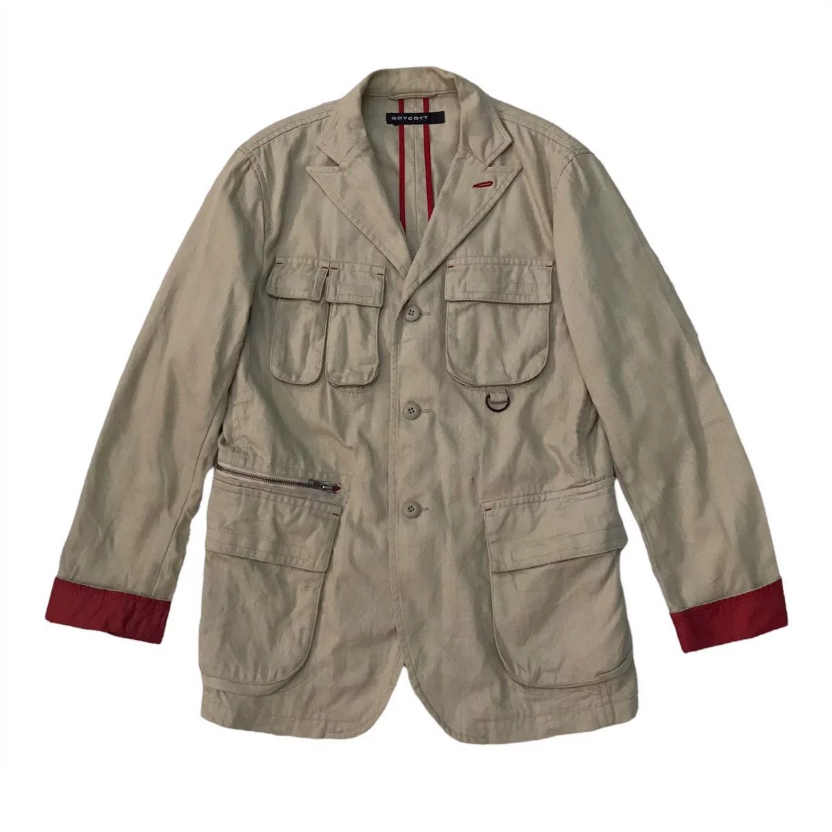 Boycott Light Jackets Nice Multipockets Tactical Boycott Jacket Made in Japan