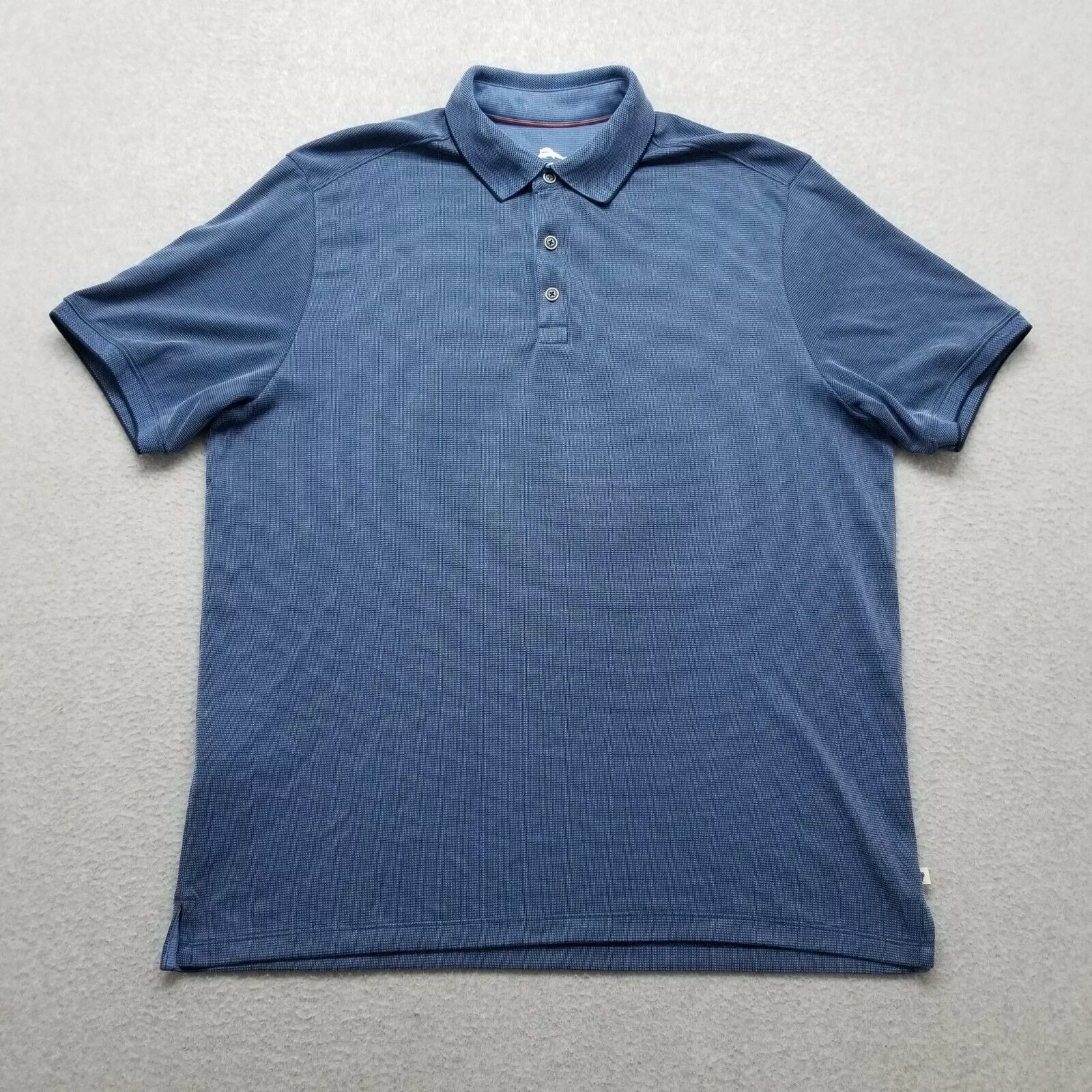 Tommy Bahama Polos Tommy Bahama Polo Shirt Mens Large Blue Short Sleeve