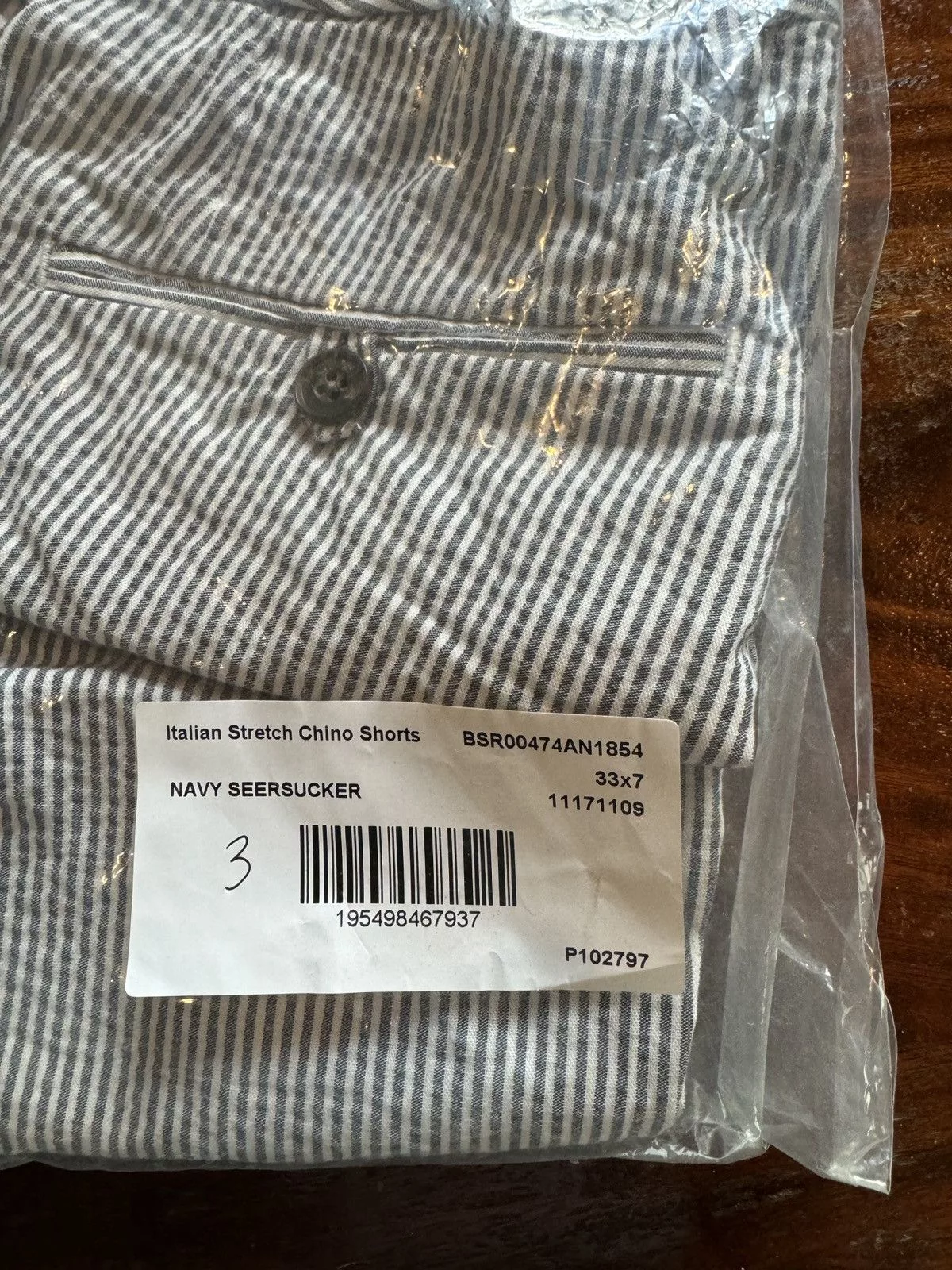 Bonobos Shorts BNWT Bonobos Italian Seersucker Stretch Chino Shorts Gray