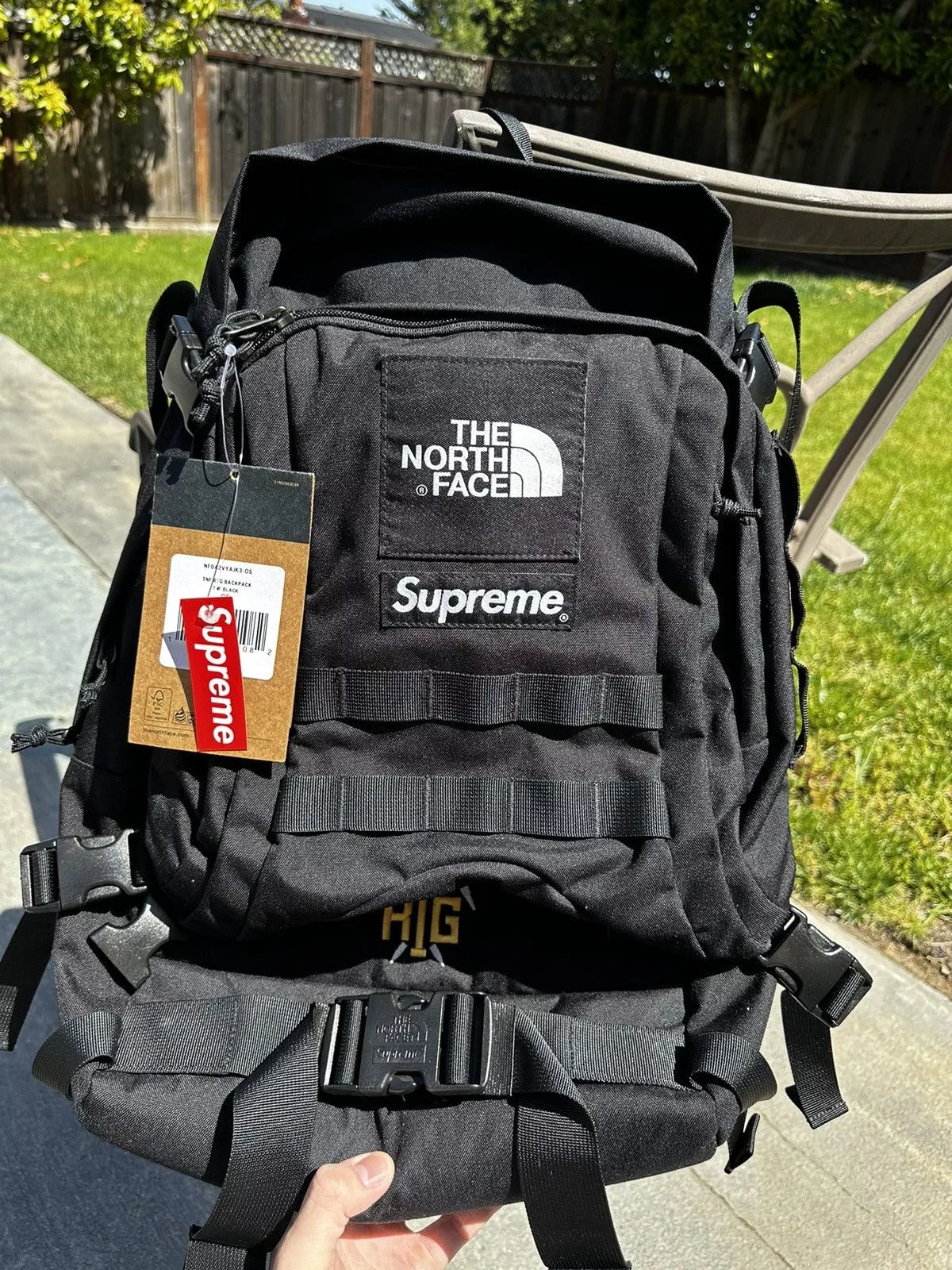Supreme Bags Luggage Supreme × The North Face Supreme x North Face RTG Black Backpack
