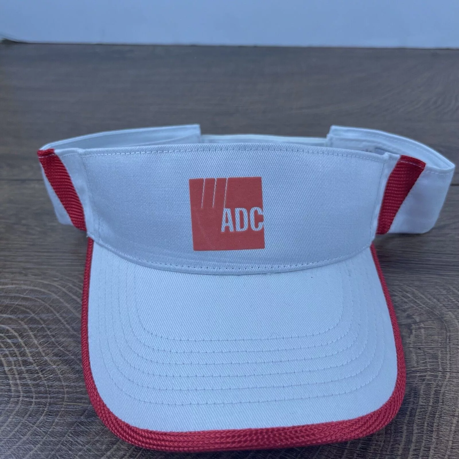 Other Hats Other ADC W Visor Hat White ADC Cap Hat Adjustable Hat White ADC A