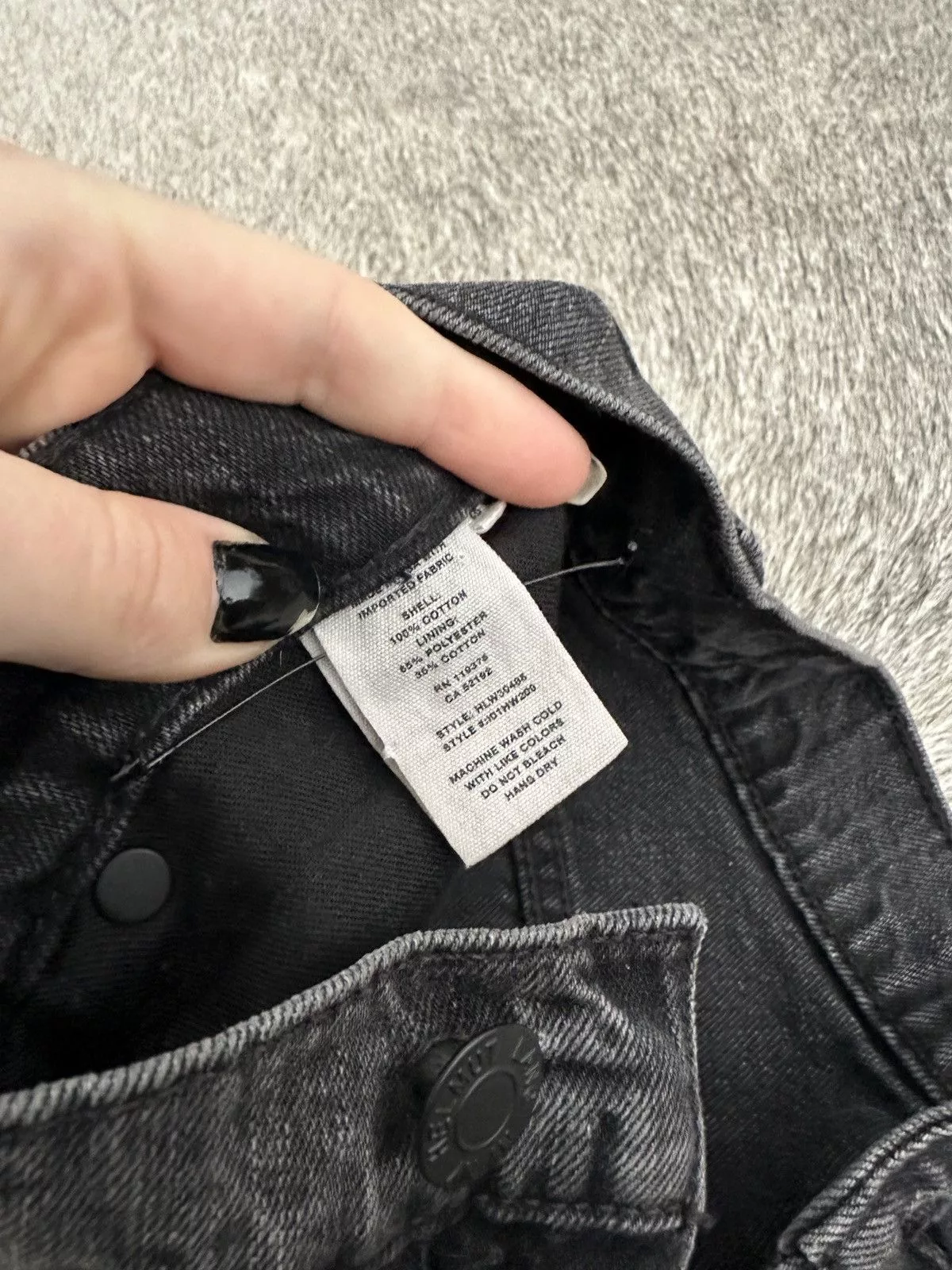 Helmut Lang Shorts Helmut Lang jorts Black