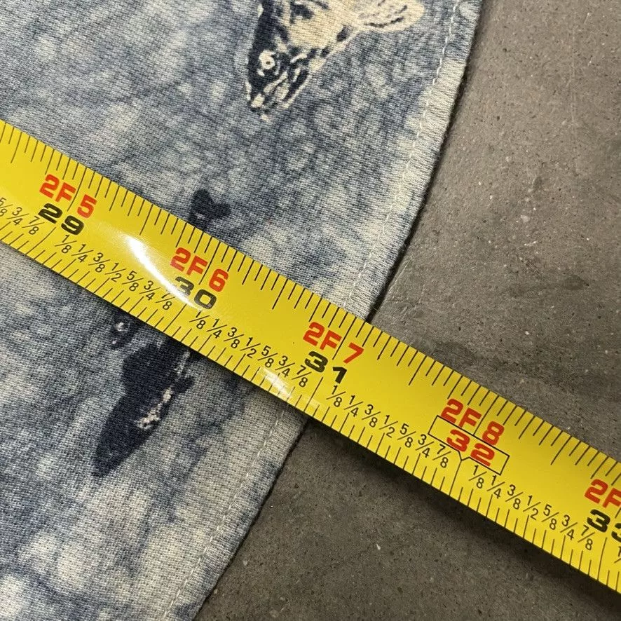 Pendleton Shirts Button Ups Vintage Pendleton Fishing Patterned Button Up Shirt 90s Blue