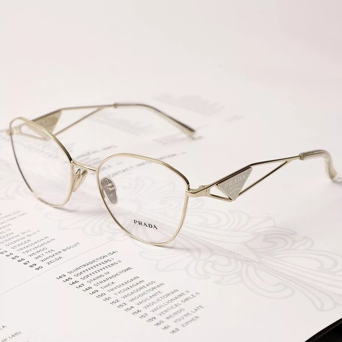 Prada Glasses PRADA 0PR 52ZV GLASSES Multi