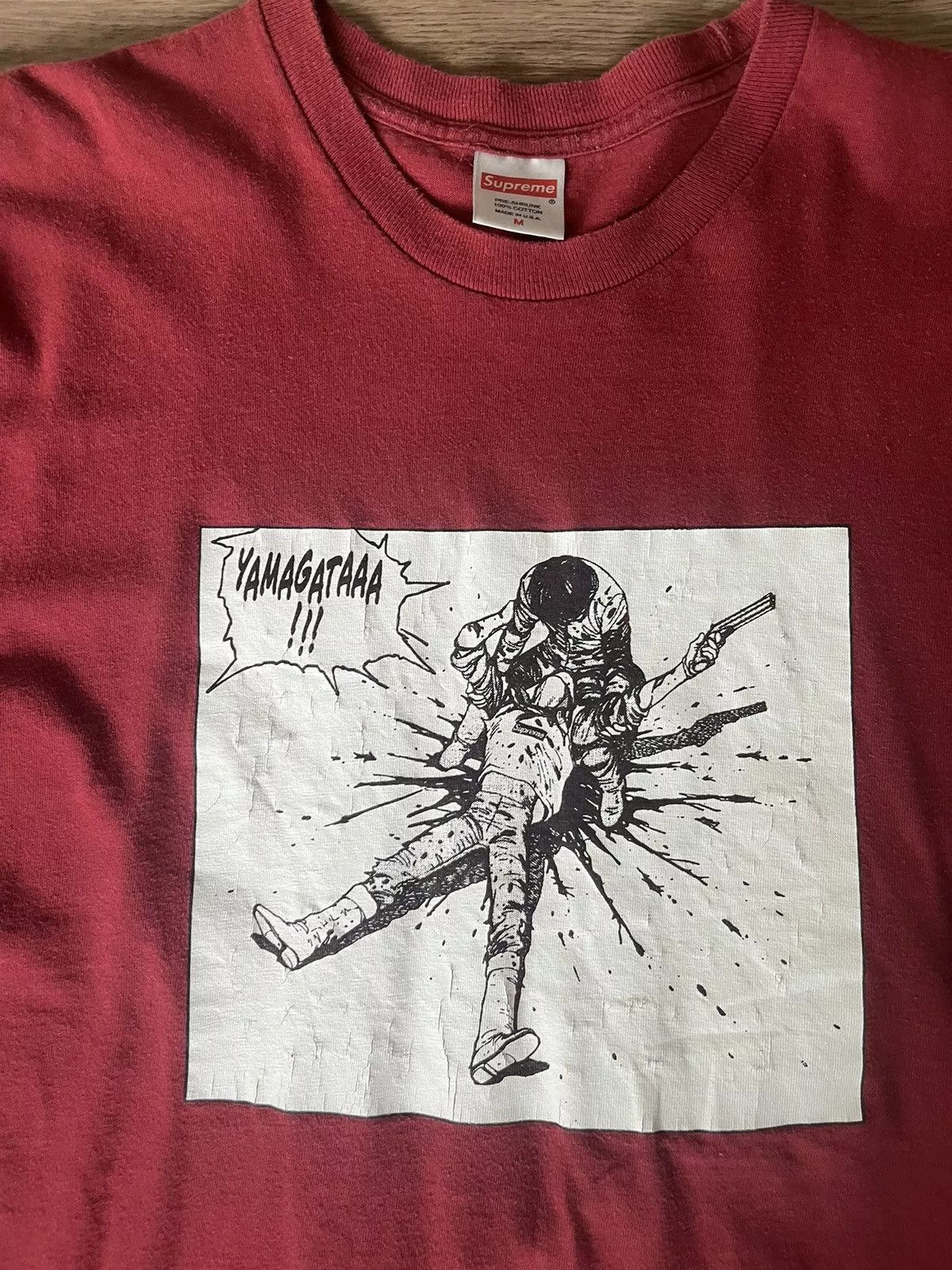 Supreme Short Sleeve T Shirts Supreme Akira tee Red