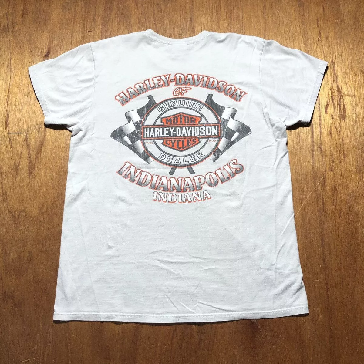 Harley Davidson Short Sleeve T Shirts Harley Davidson T-Shirt White