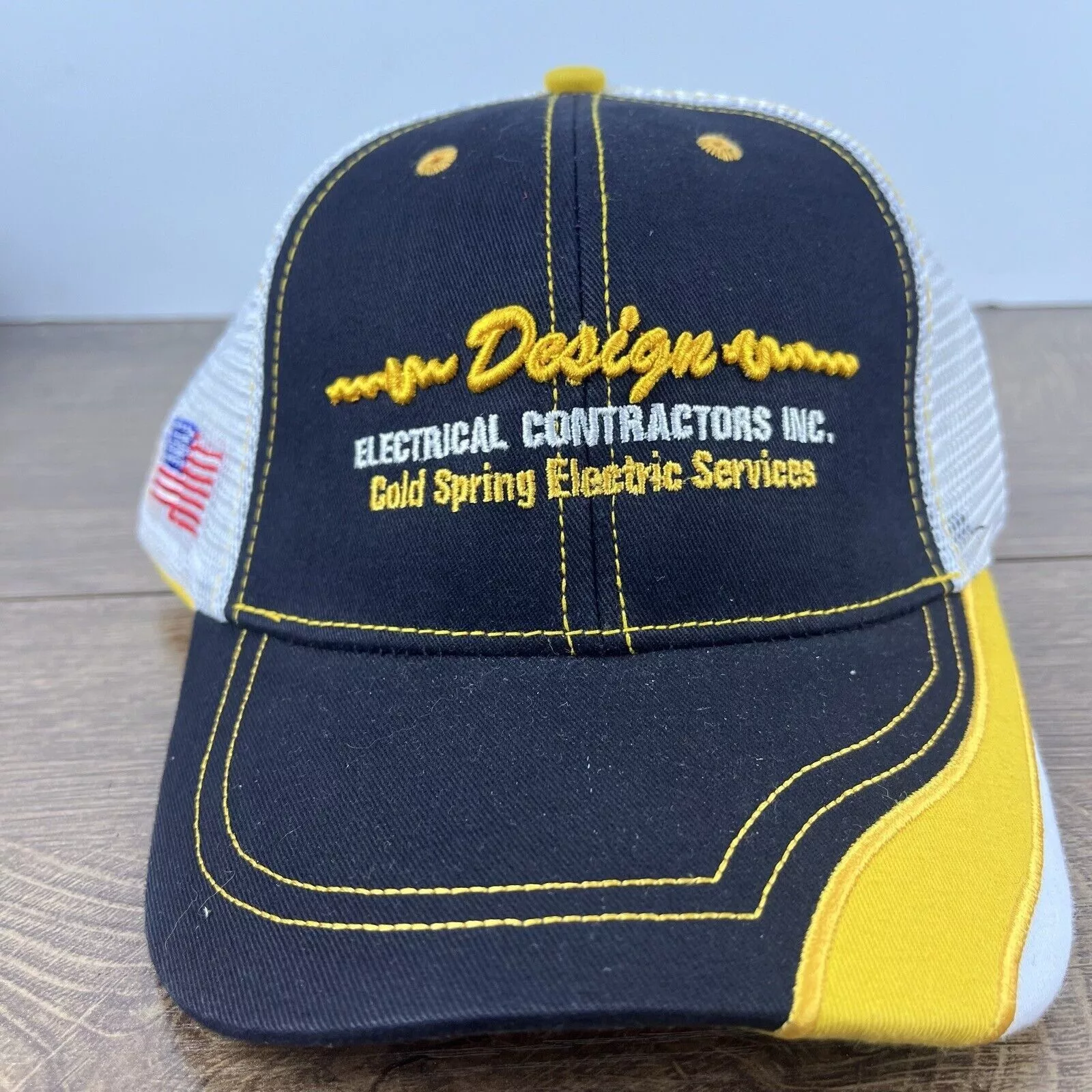 Other Hats Other Design Electrical Contractors Hat Black Cap Hat Adjustable H