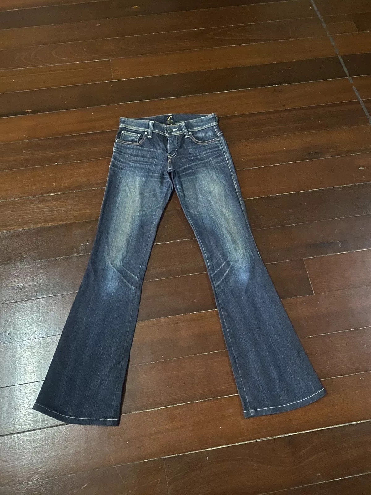 Edwin Jeans Edwin × Japanese Brand FIRE 🔥 VIENUS SOMETHING BY EDWIN BOOT CUT WIDE LEG BAGGY Blue Streetwear