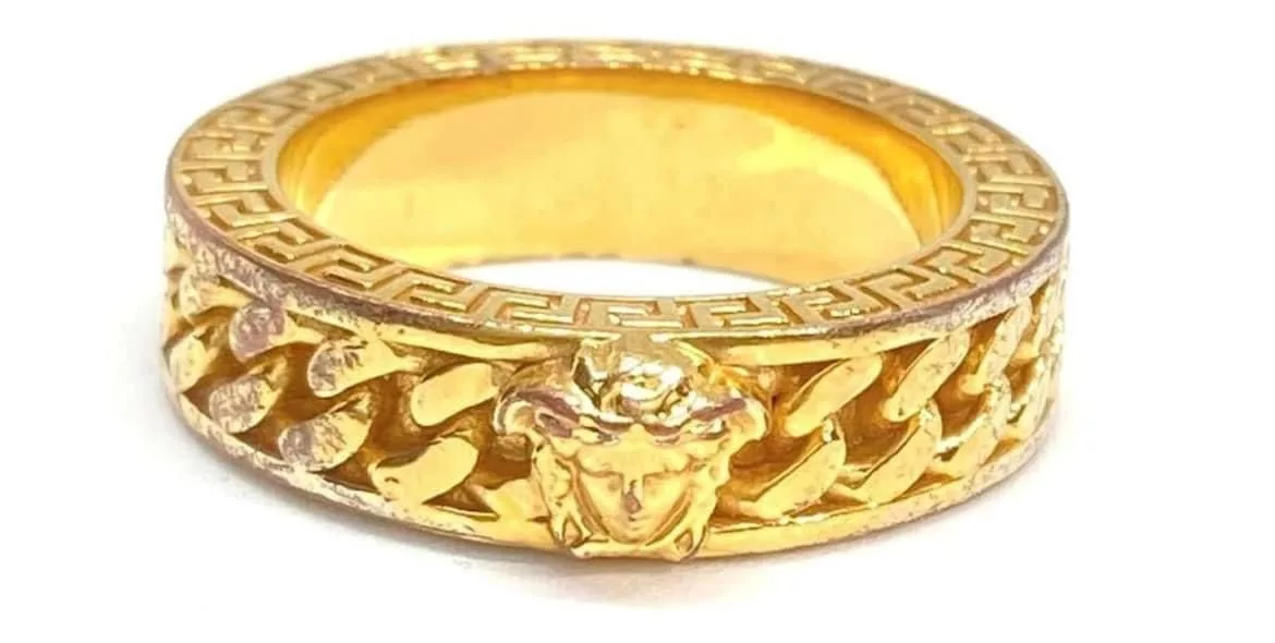 Versace Jewelry Watches Versace ring Gold