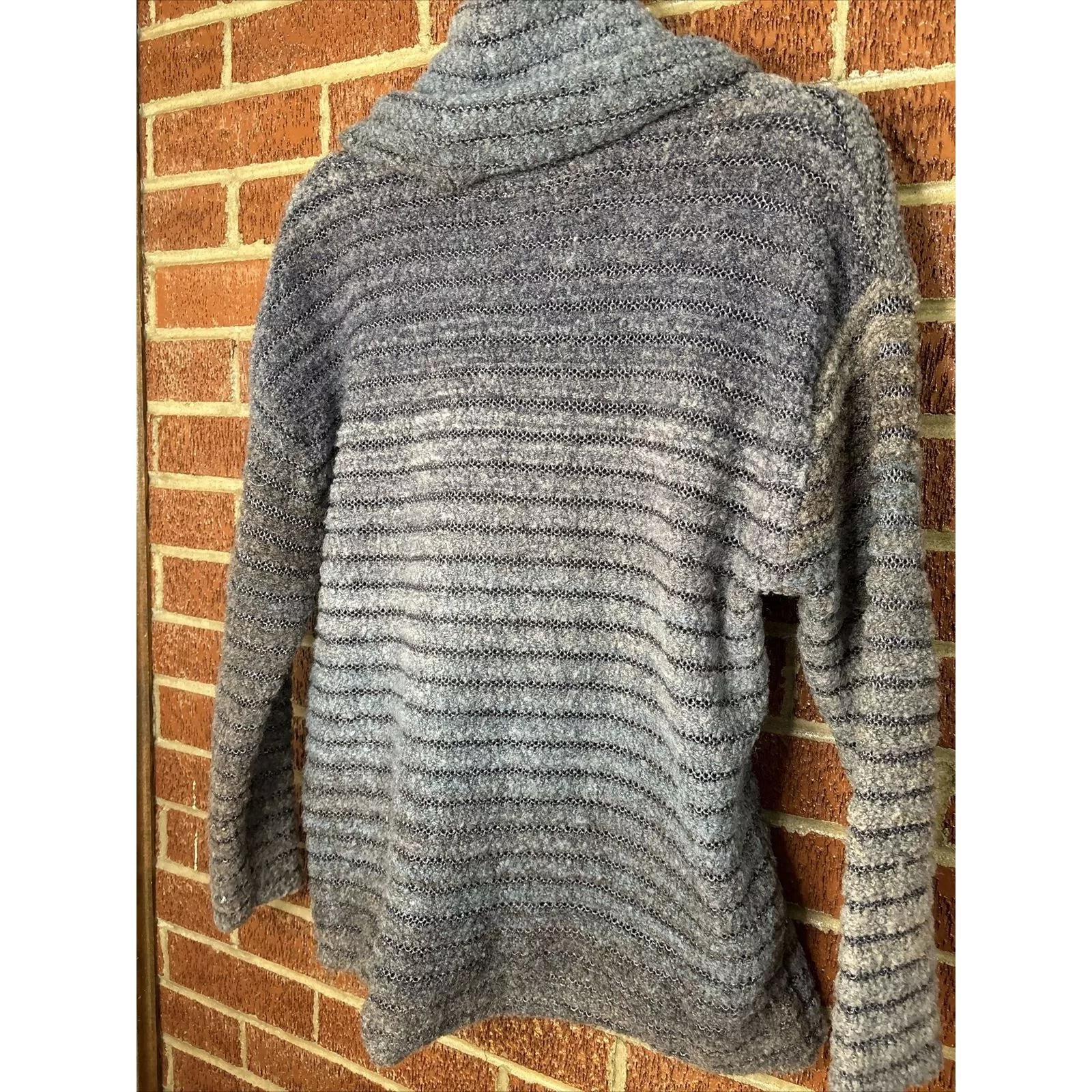 Coldwater Creek Sweaters Coldwater Creek Cold water Creek Women’s Cowl Neck Sweater Blue Ombré 16