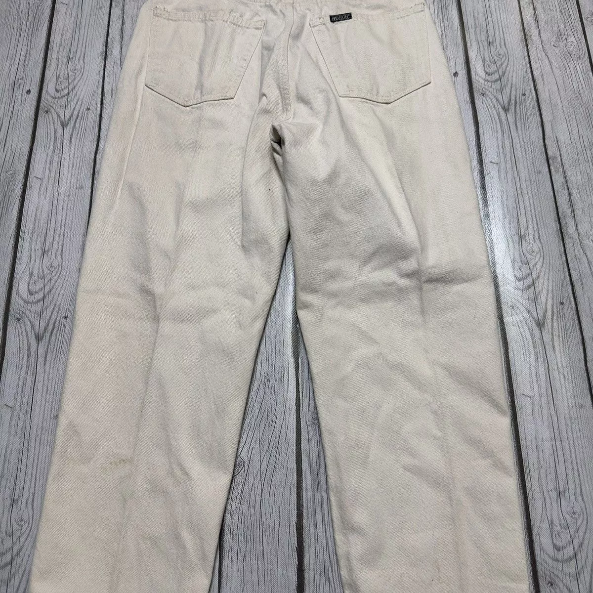Vintage Denim Vintage Sasson jeans White