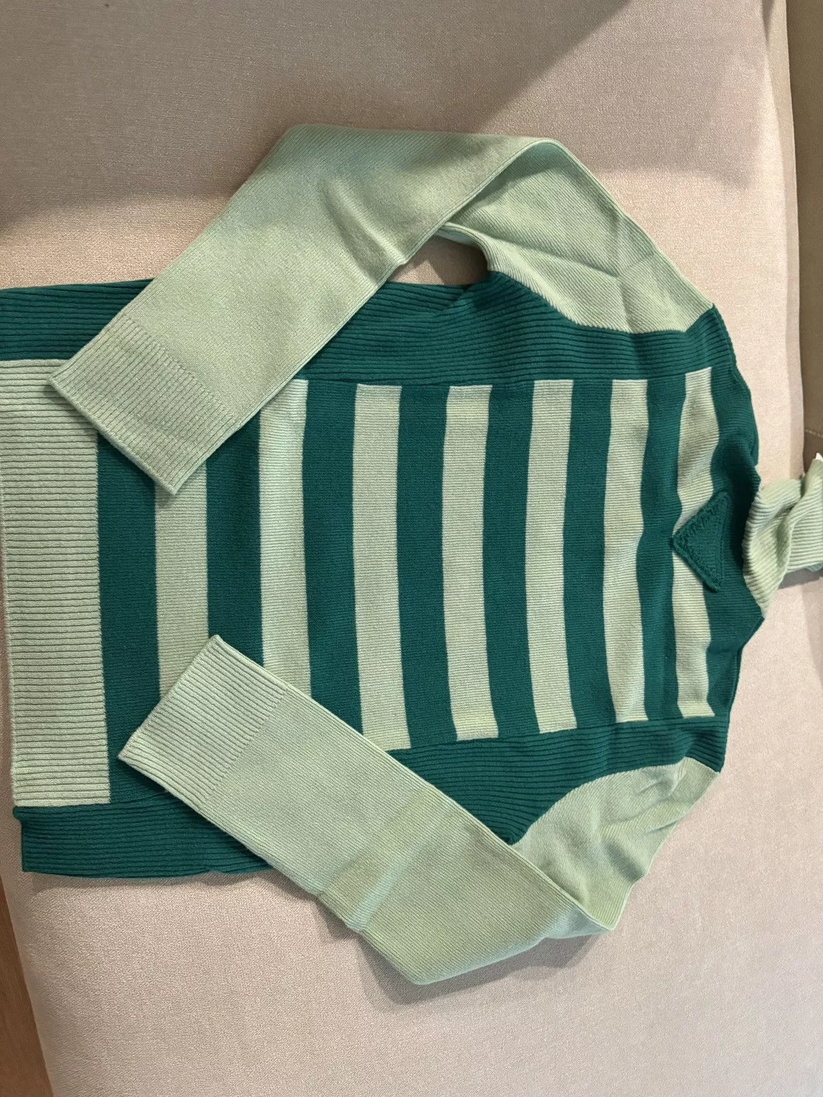 Prada Sweaters Knitwear Prada SS23 Knit Turtleneck Green