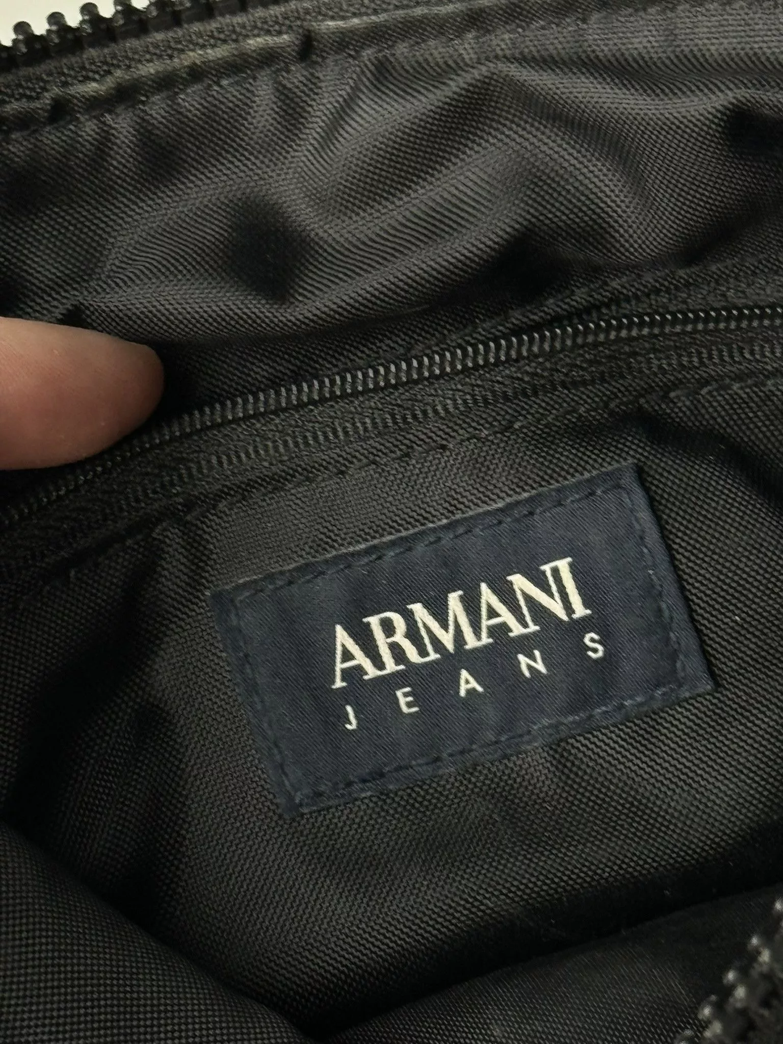 Armani Bags Luggage Armani Shoulder Bag Black