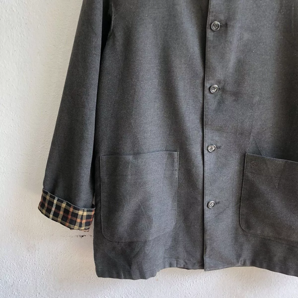 DAKS Light Jackets DAKS LONDON chore jacket Gray