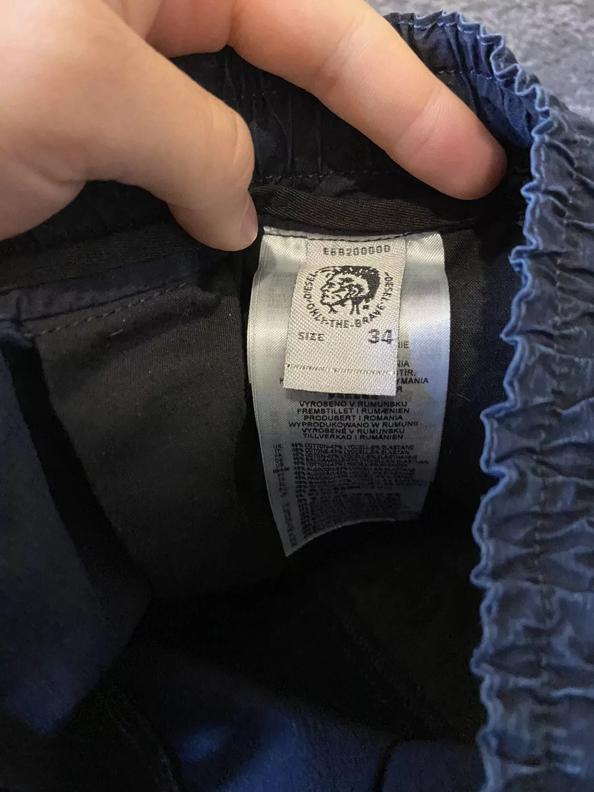 Diesel Shorts Diesel cargo shorts Blue