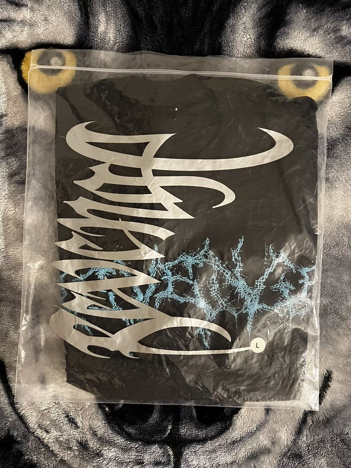 Revenge Short Sleeve T Shirts Revenge SKULL OUTLINE Black