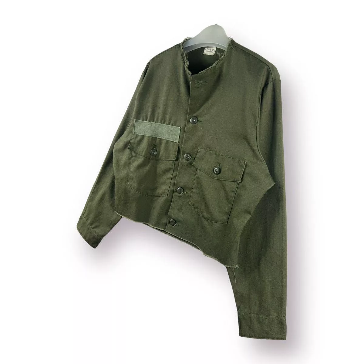 Other Light Jackets Other 🔥 (unisex) Custom Us Army Collarless Crop Type 2 jacket Green Vintage