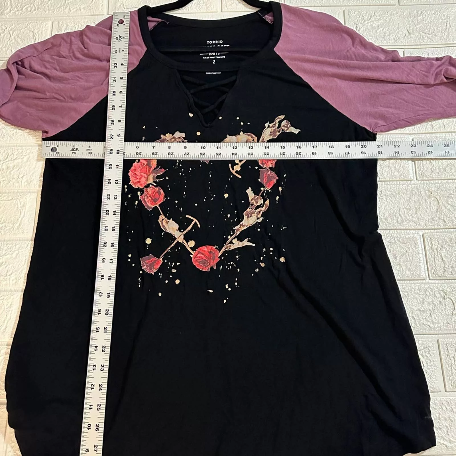 Other Blouses Other bundle of 2 torrid top size 2 Black