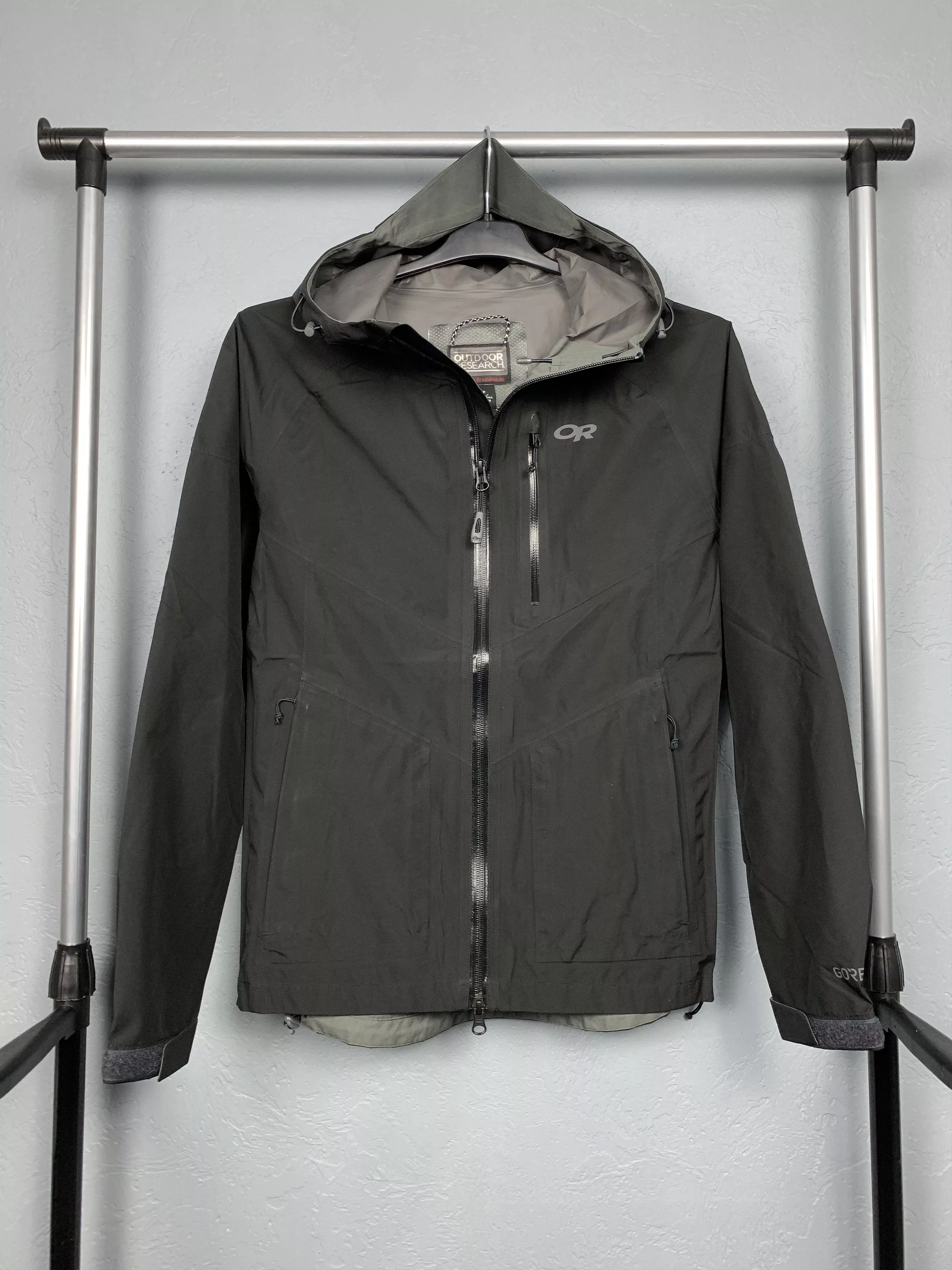 Goretex Light Jackets Goretex × Outdoor Research Outdoor Research Gore-tex Jaket Black