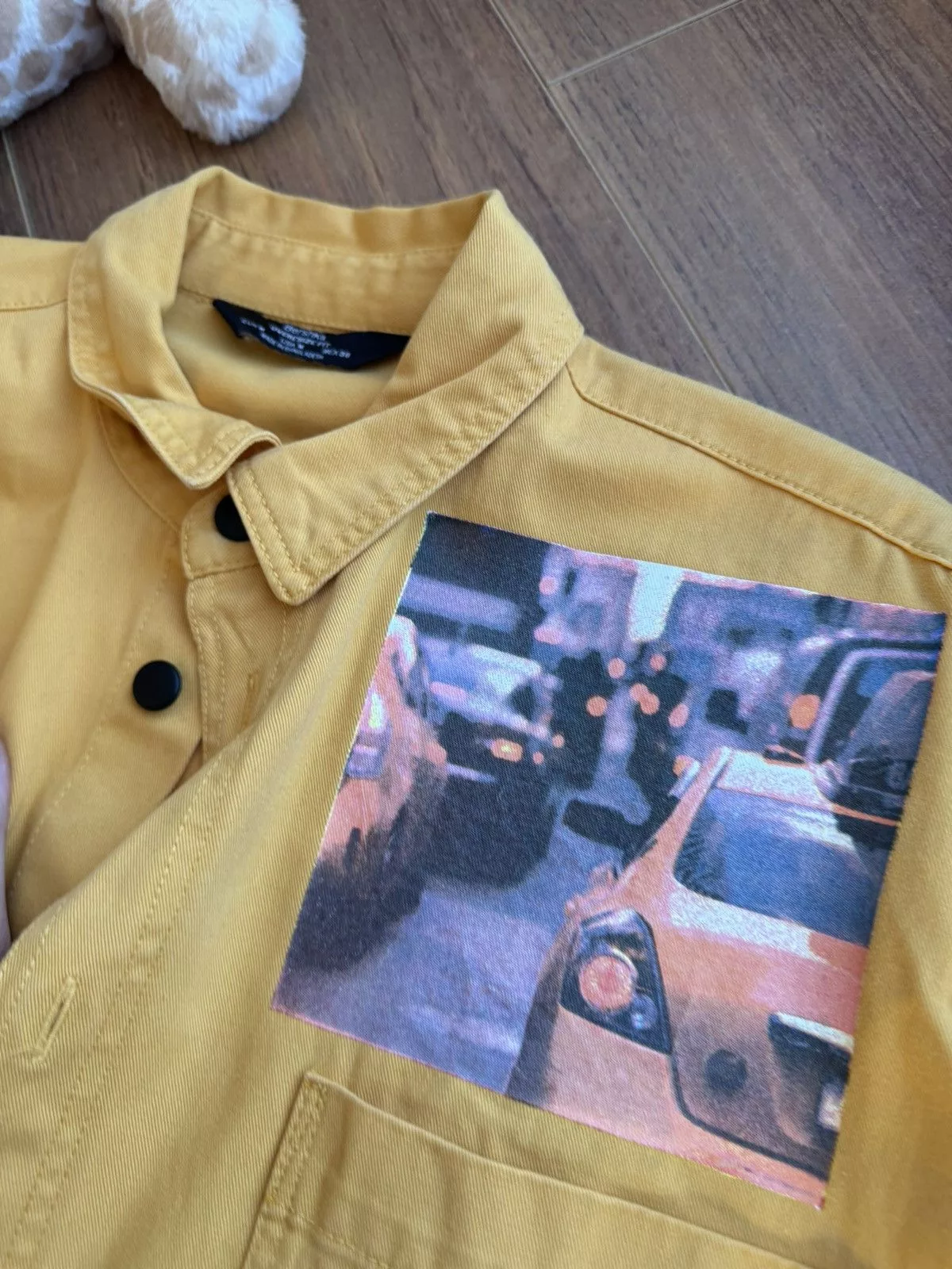 Bershka Light Jackets Bershka After Hours Yellow
