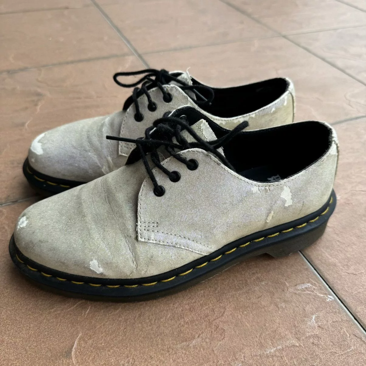 Dr. Martens Boots Dr. Martens Dr.Martens Glitter 1461 Silver