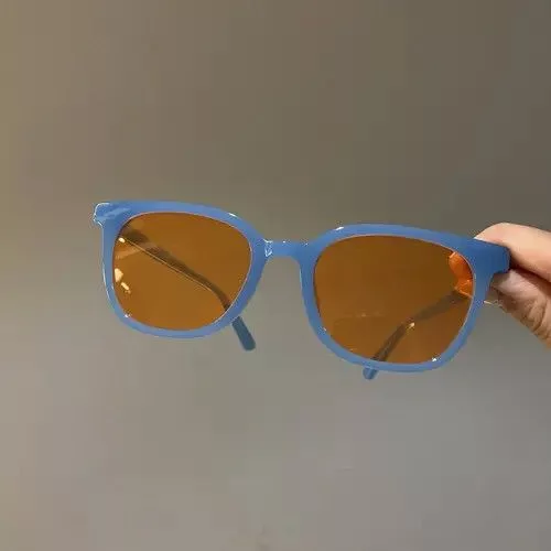 Designer Sunglasses Designer × Electric Visual Vintage orange square frame sunglasses Streetwear