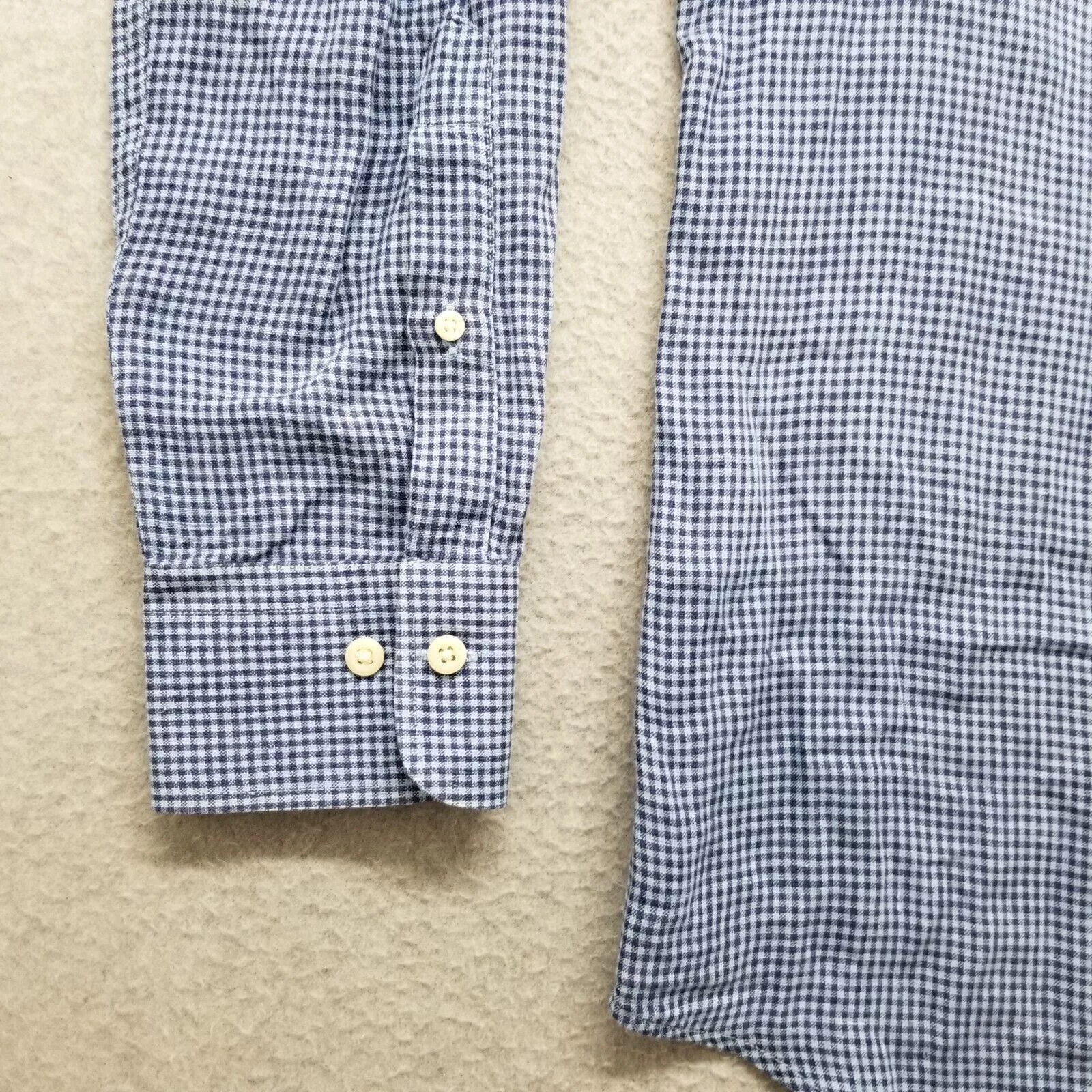 Peter Millar Shirts Button Ups Peter Millar Shirt Mens L Button Up Long Sleeve 100% Linen Blue