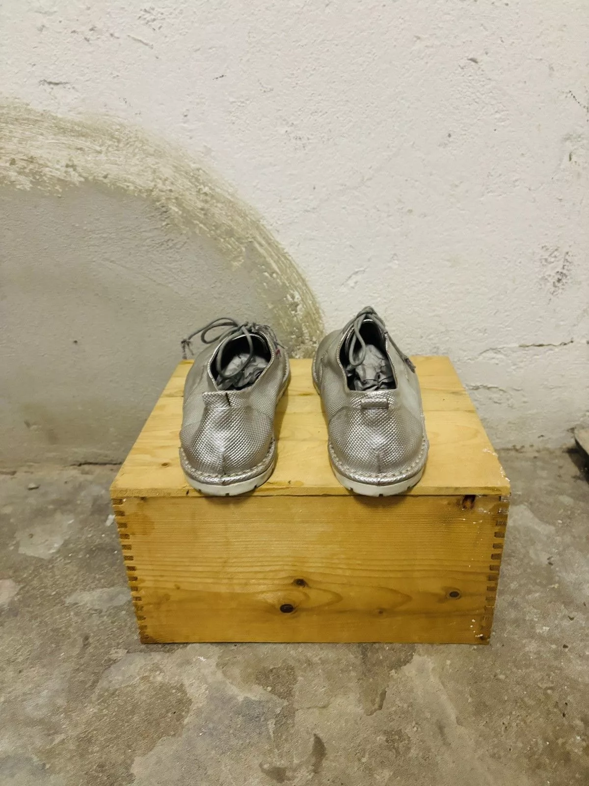 Marsell Low Top Sneakers Marsell Sneaker Silver