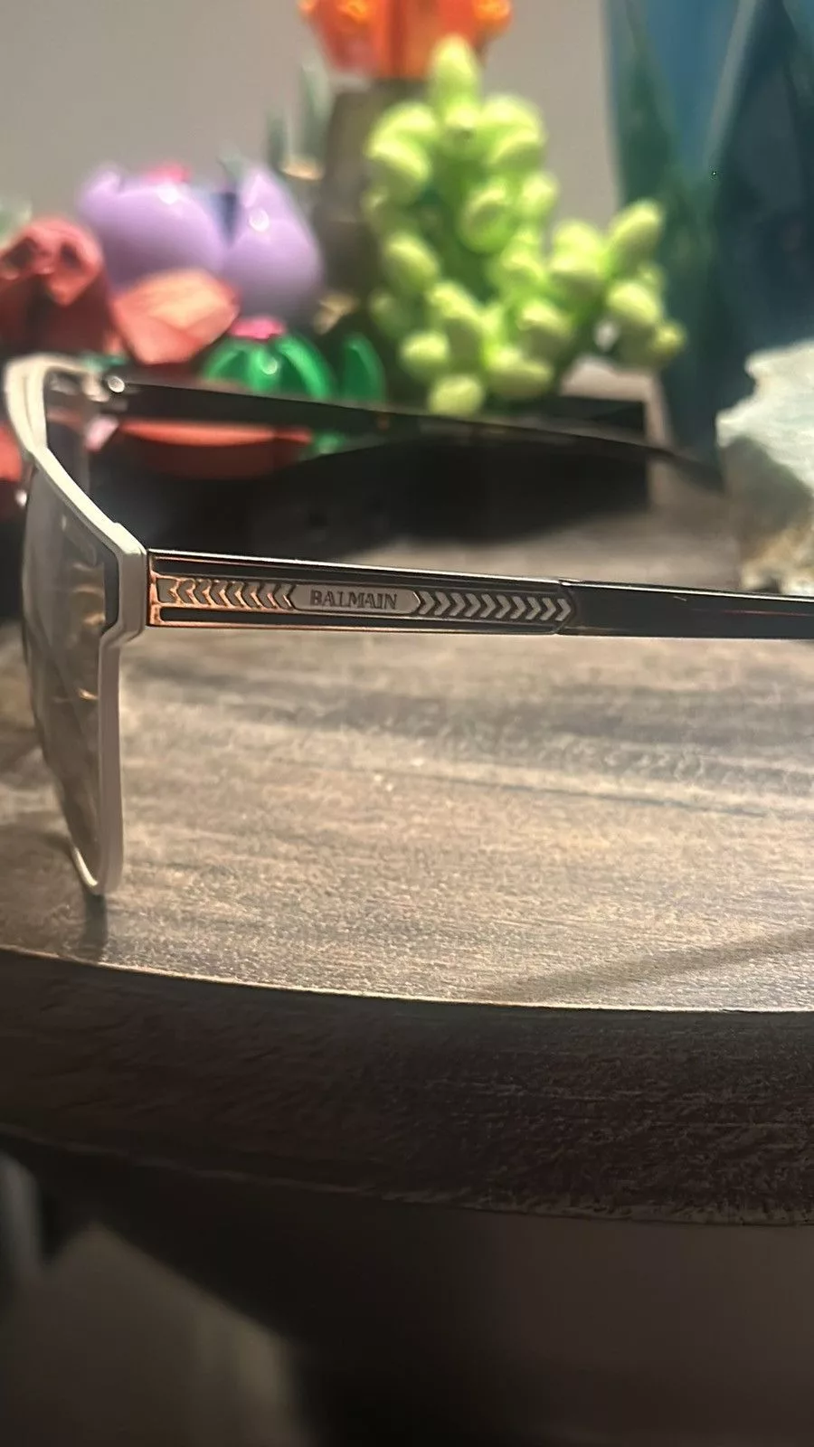 Balmain Sunglasses Balmain Aviator Sunglasses White