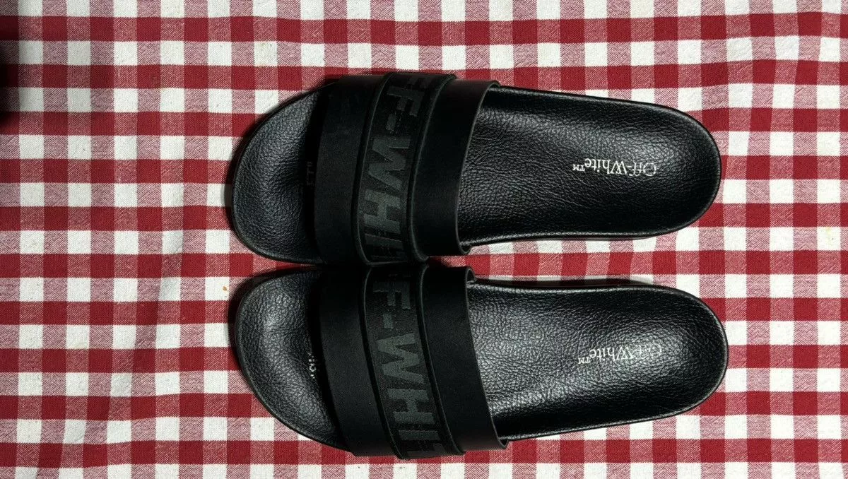 Off-White Sandals Off-White off white sliders Black