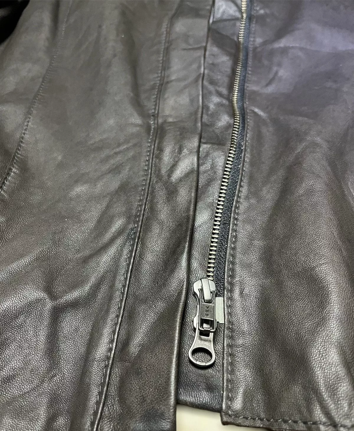 Other Leather Jackets Other CUBE LEATHER JACKET Brown Streetwear