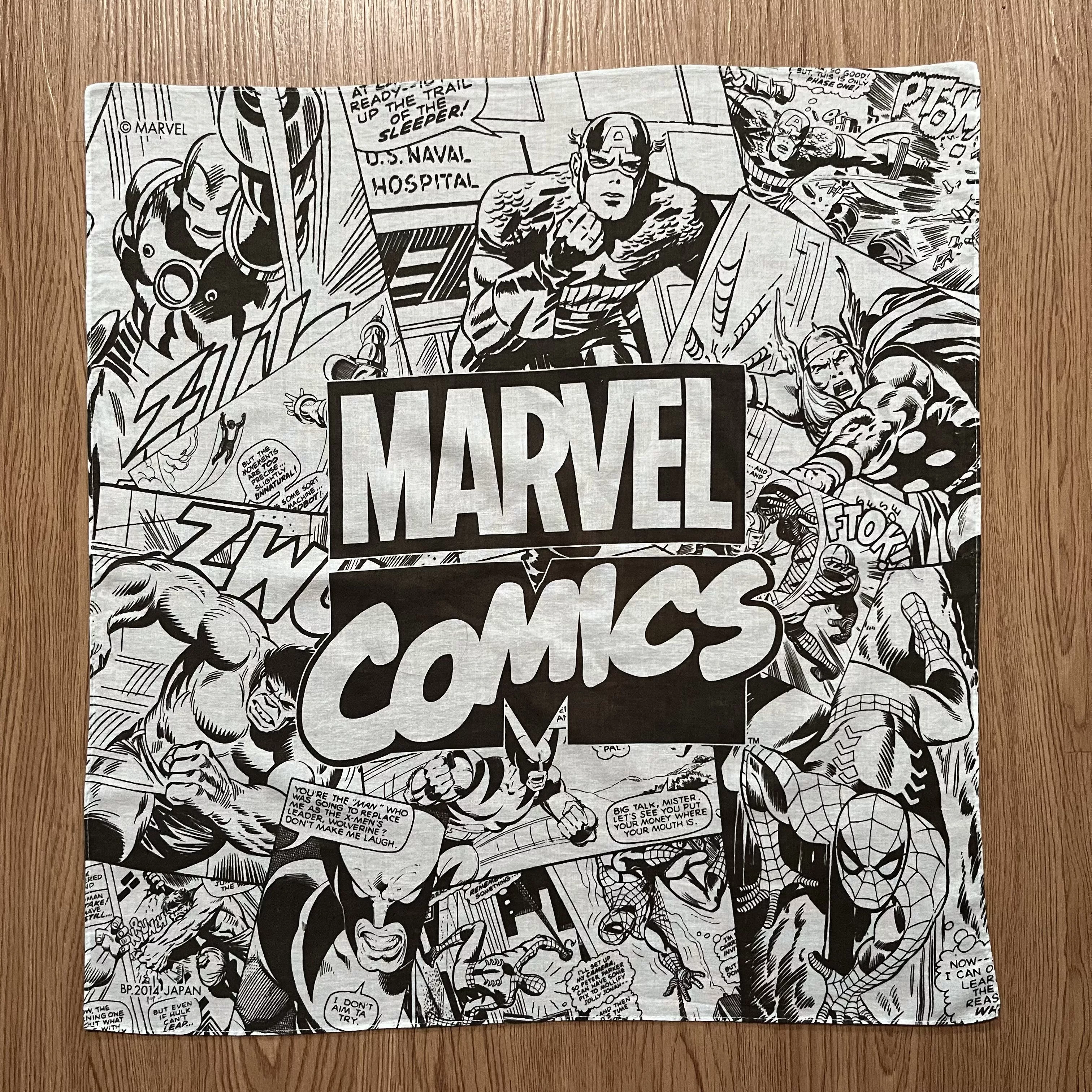 Marvel Comics Gloves Scarves Marvel comics 2014 handkerchief White