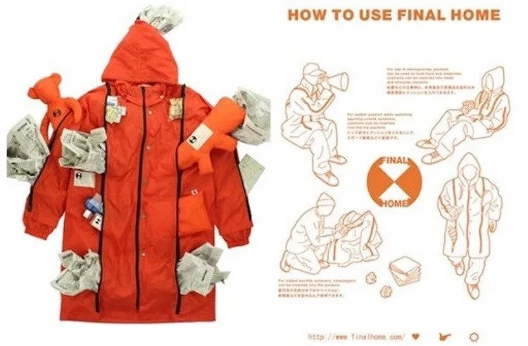Final Home Parkas Final Home × Issey Miyake KOSUKE TSUMURA x FINAL HOME SURVIVAL Multi