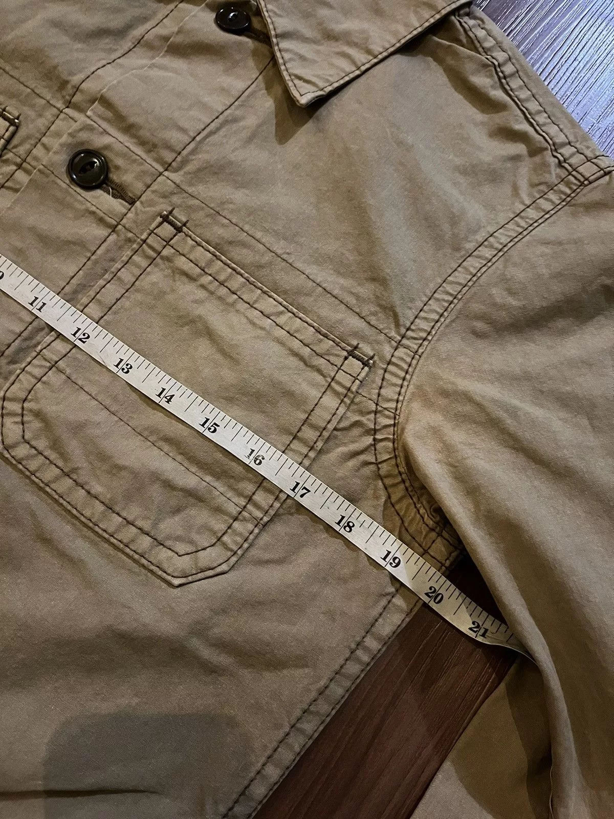 Japanese Brand Light Jackets Japanese Brand × Spellbound Spellbound Canvas Jacket Brown
