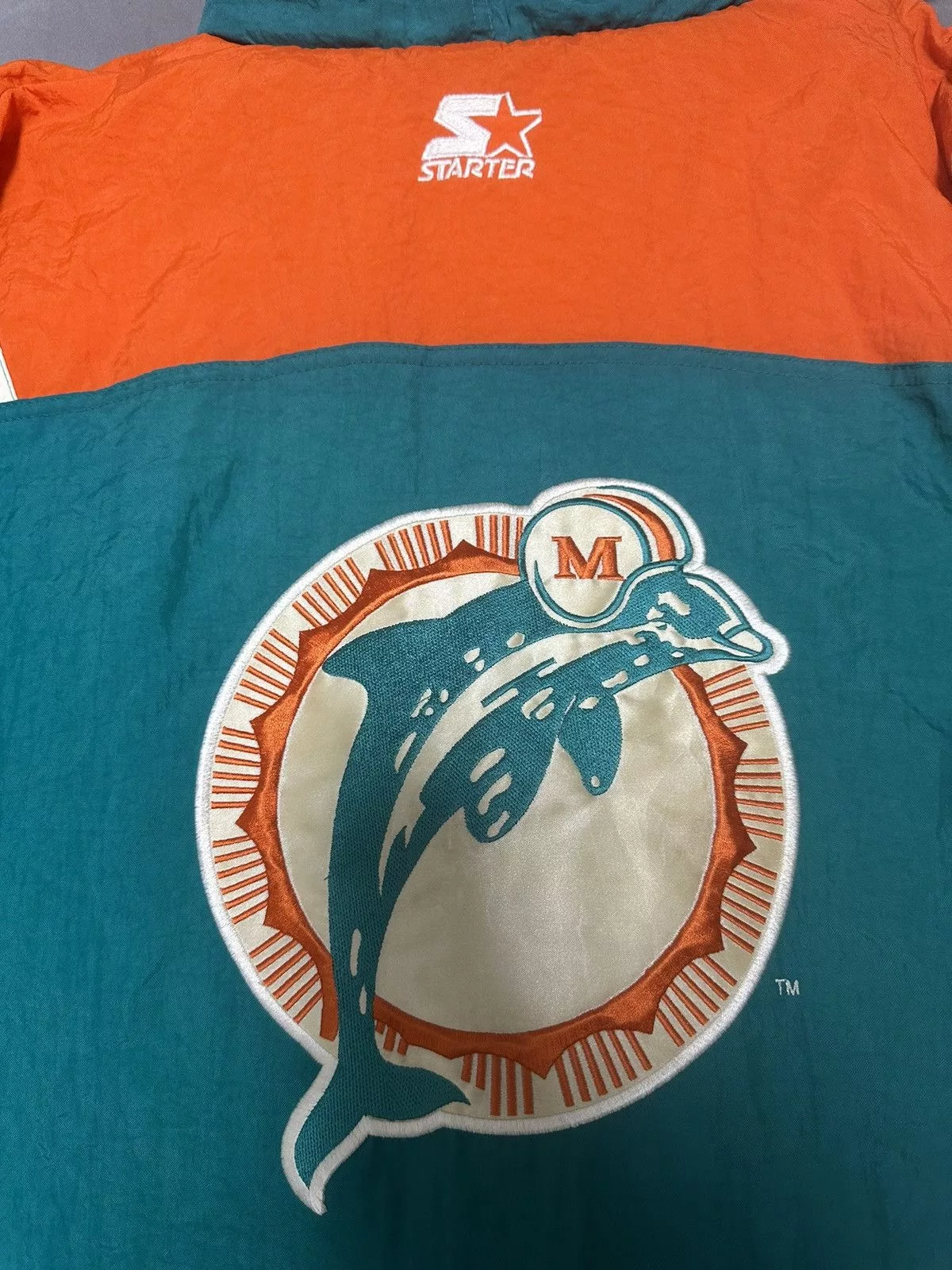 Starter Jerseys Starter × Vintage Vintage 90’s Miami Dolphins Jumper Blue