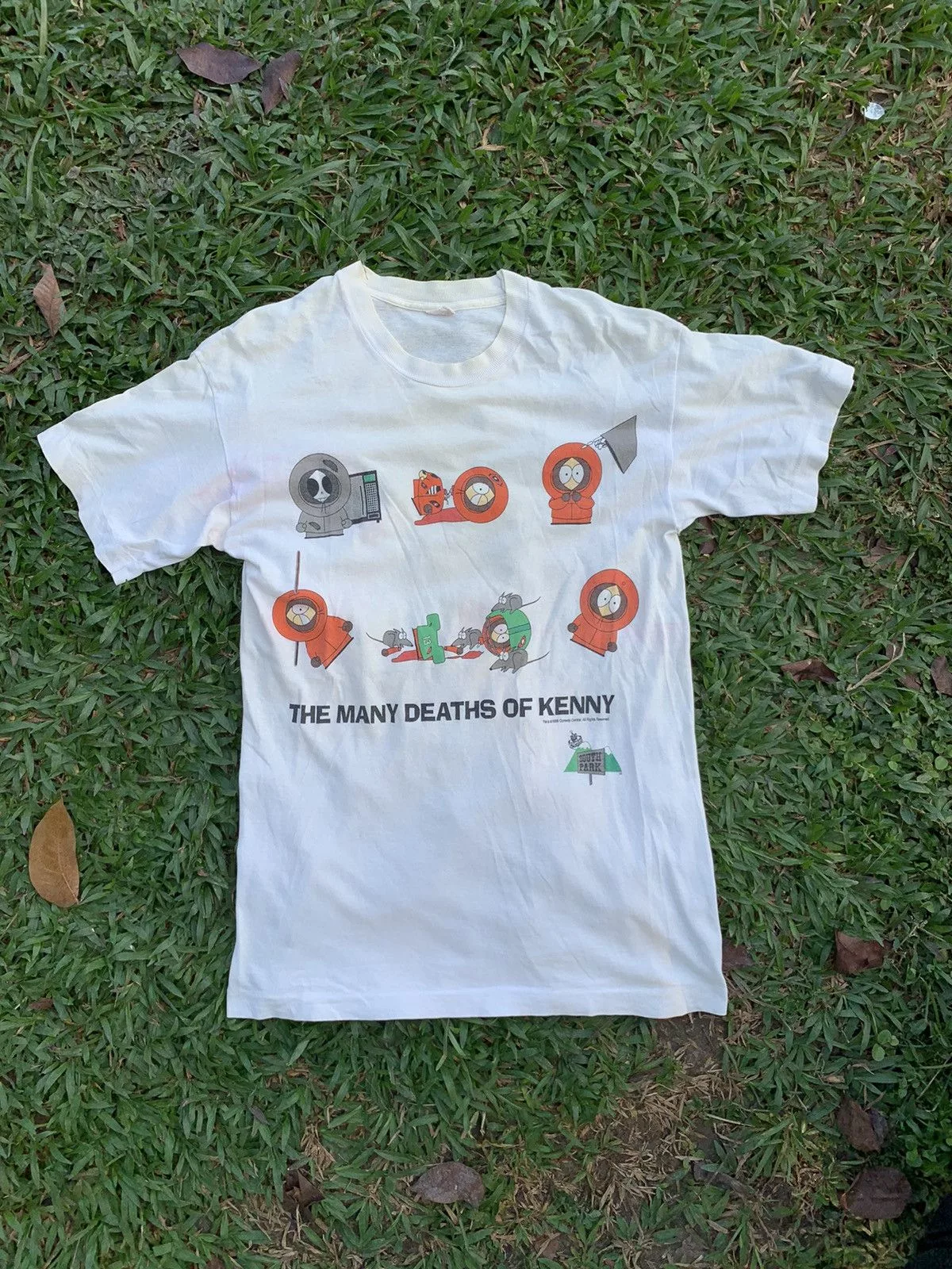 Cartoon Network Shirts Button Ups Cartoon Network × Vintage Vintage southpark 1998 White