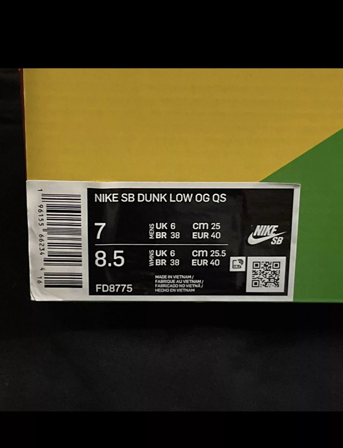Nike Low Top Sneakers Nike San Francisco dunk Black