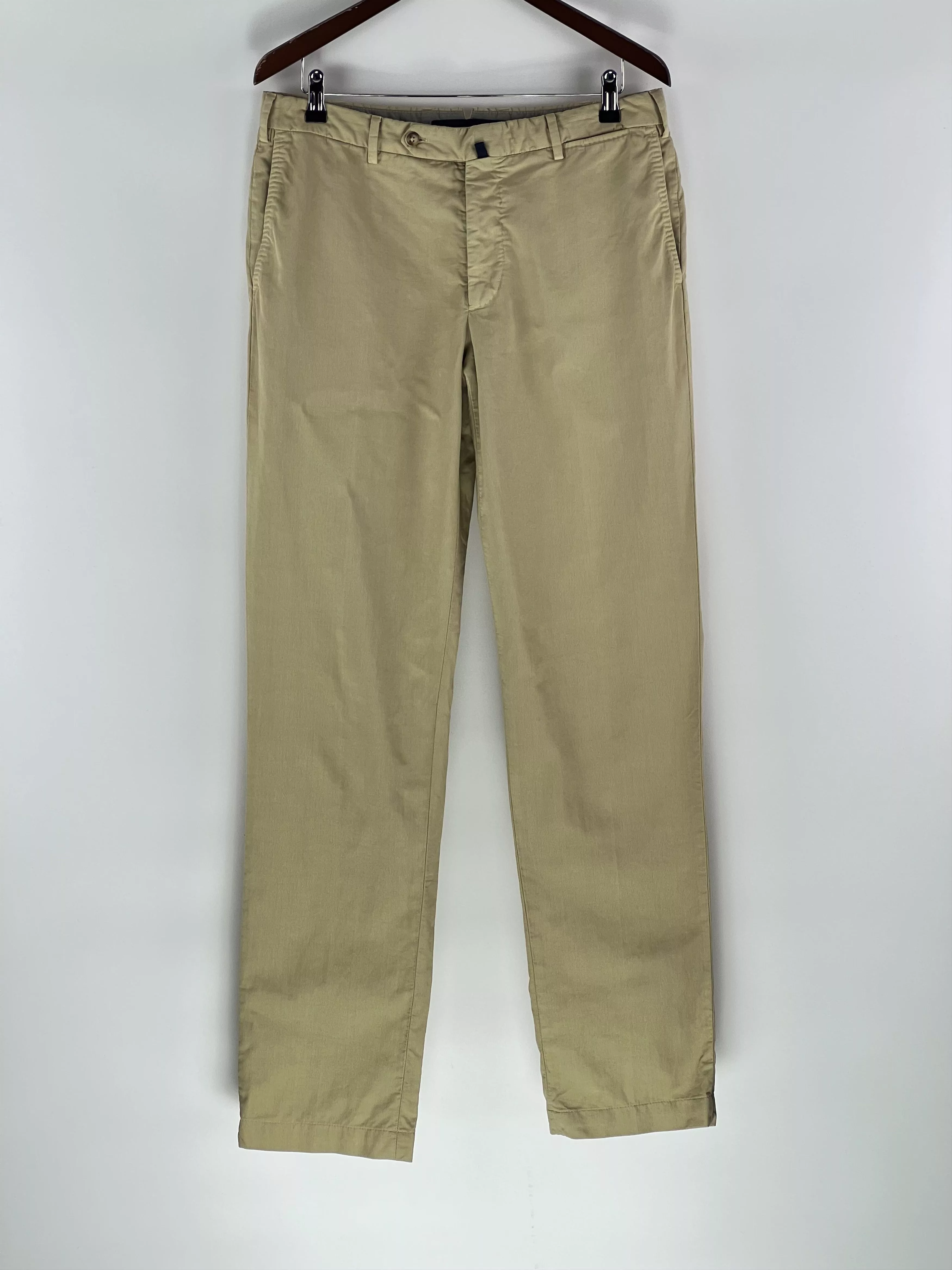 Incotex Casual Pants Incotex Men's Beige Corduroy Pants Size IT50 Vintage