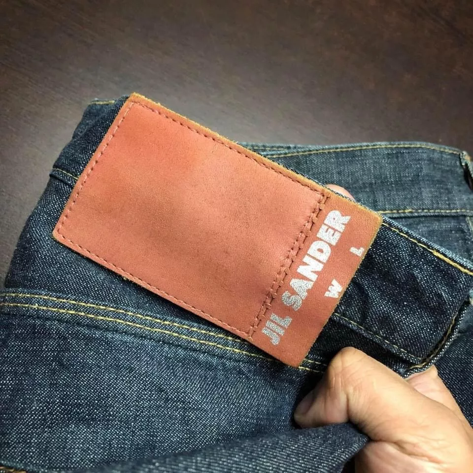 Jil Sander Denim Jil Sander Selvedge Pants Blue