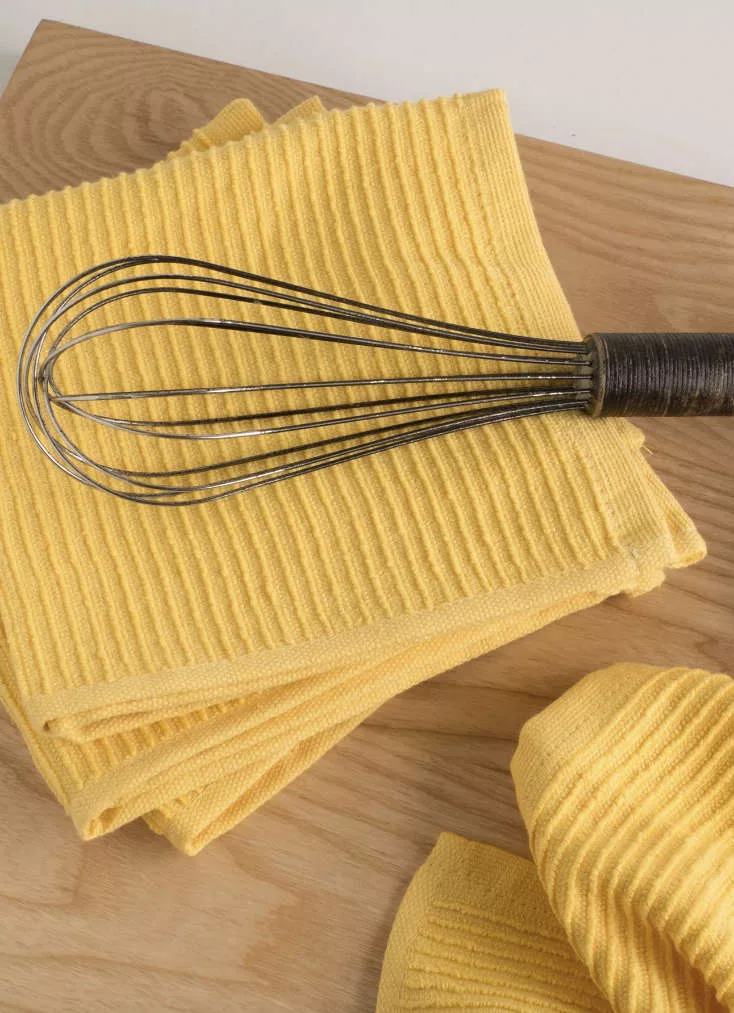 Lemon Ripple Dishcloth 2/set