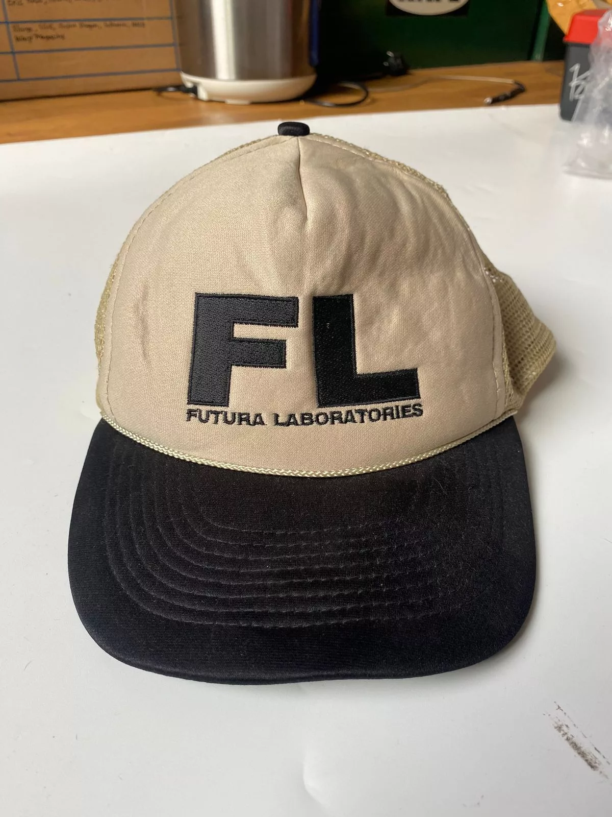 Futura Hats Futura Laboratories Trucker Hat Brown Streetwear