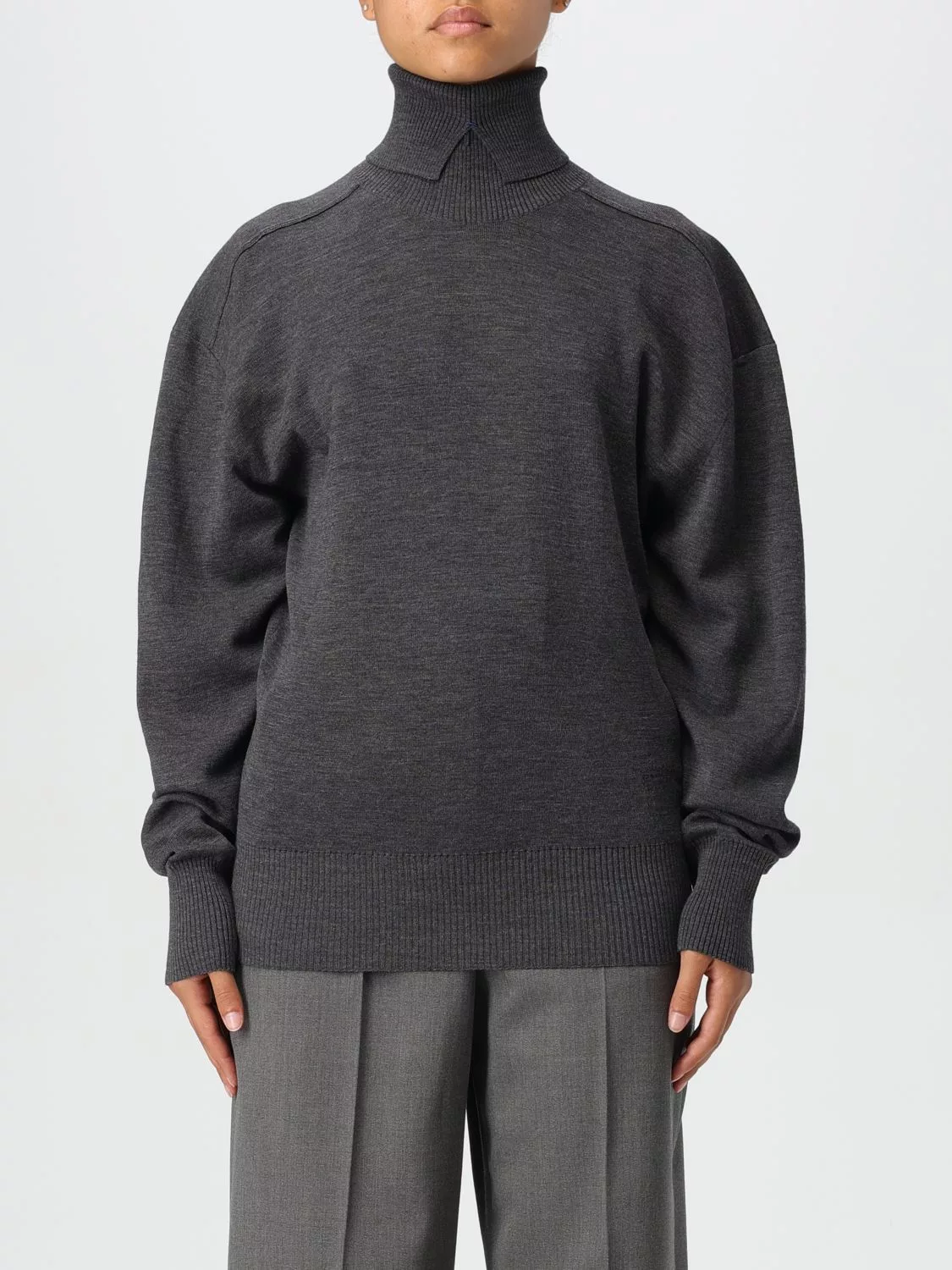 Burberry Sweaters Burberry Sweater Woman Grey Multi
