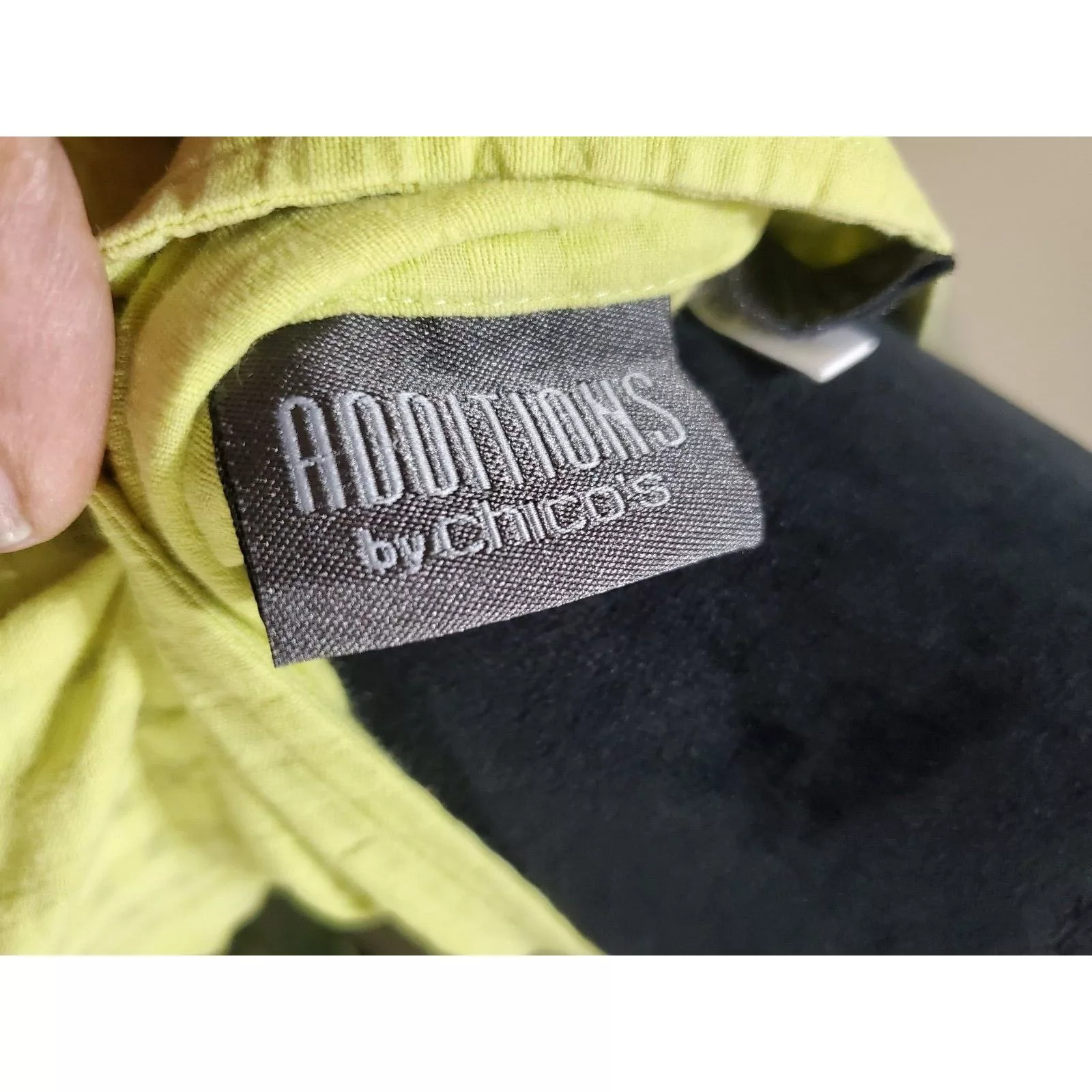 Chicos Jackets Chicos Chico's Long Sleeve Mock Neck Button Jacket Size 1 (Medium) Green