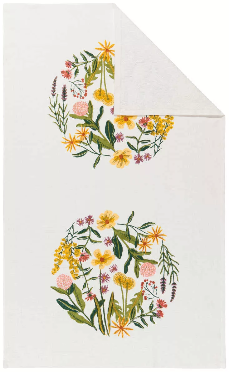 Terry Bees and Blooms Towel
