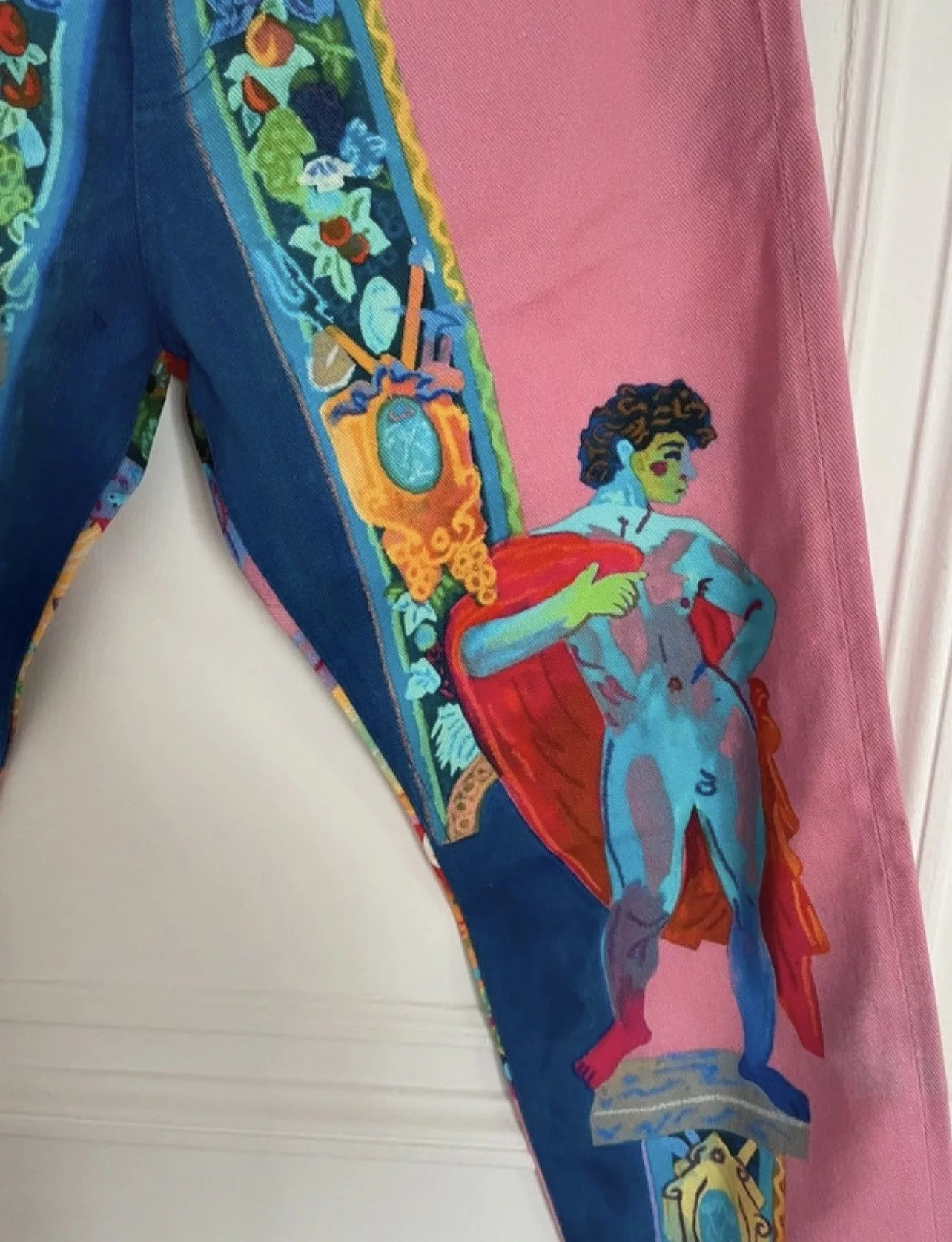 Versace Denim Versace SS20 jeans Pink